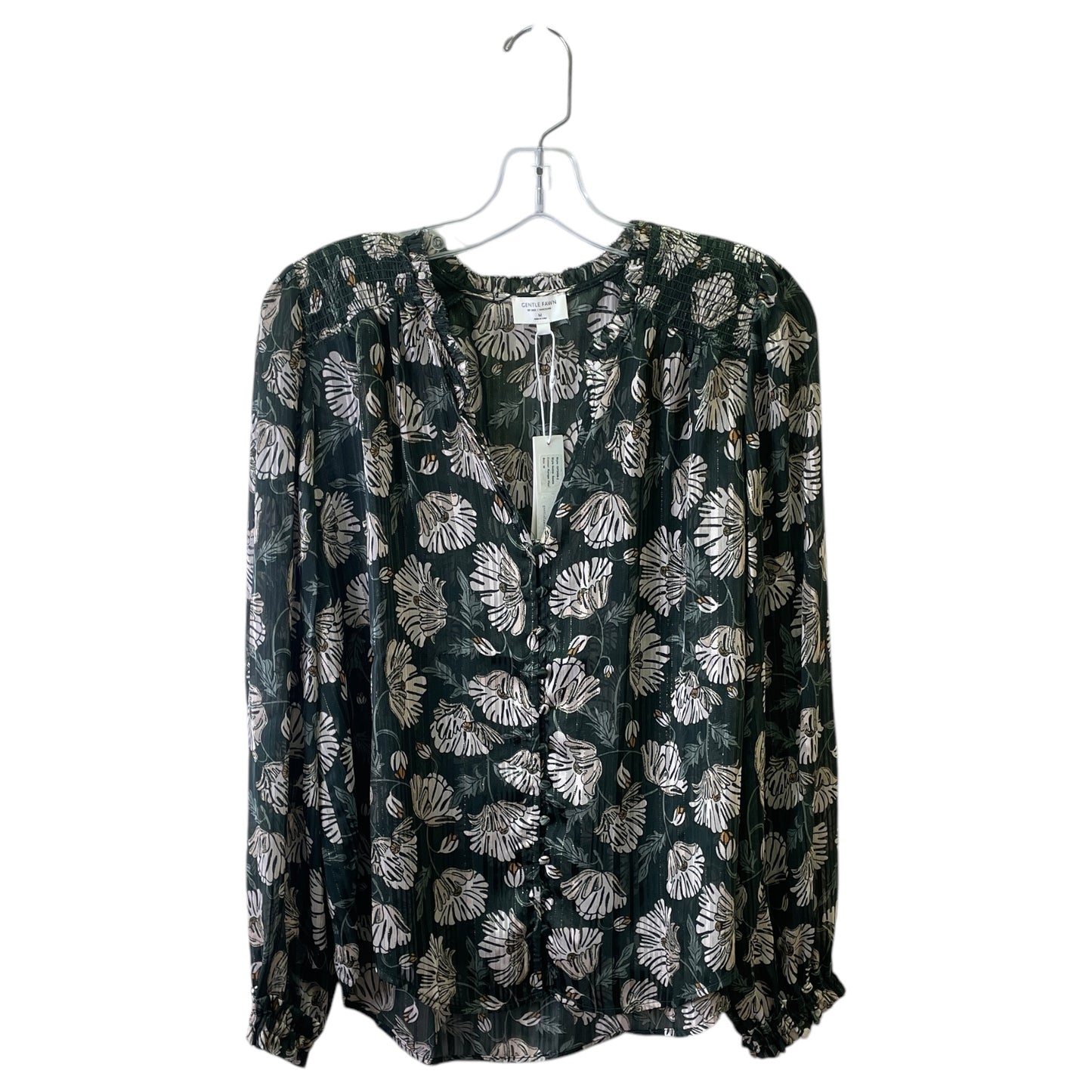 Top Ls By gentle fawn In Green, Size:M