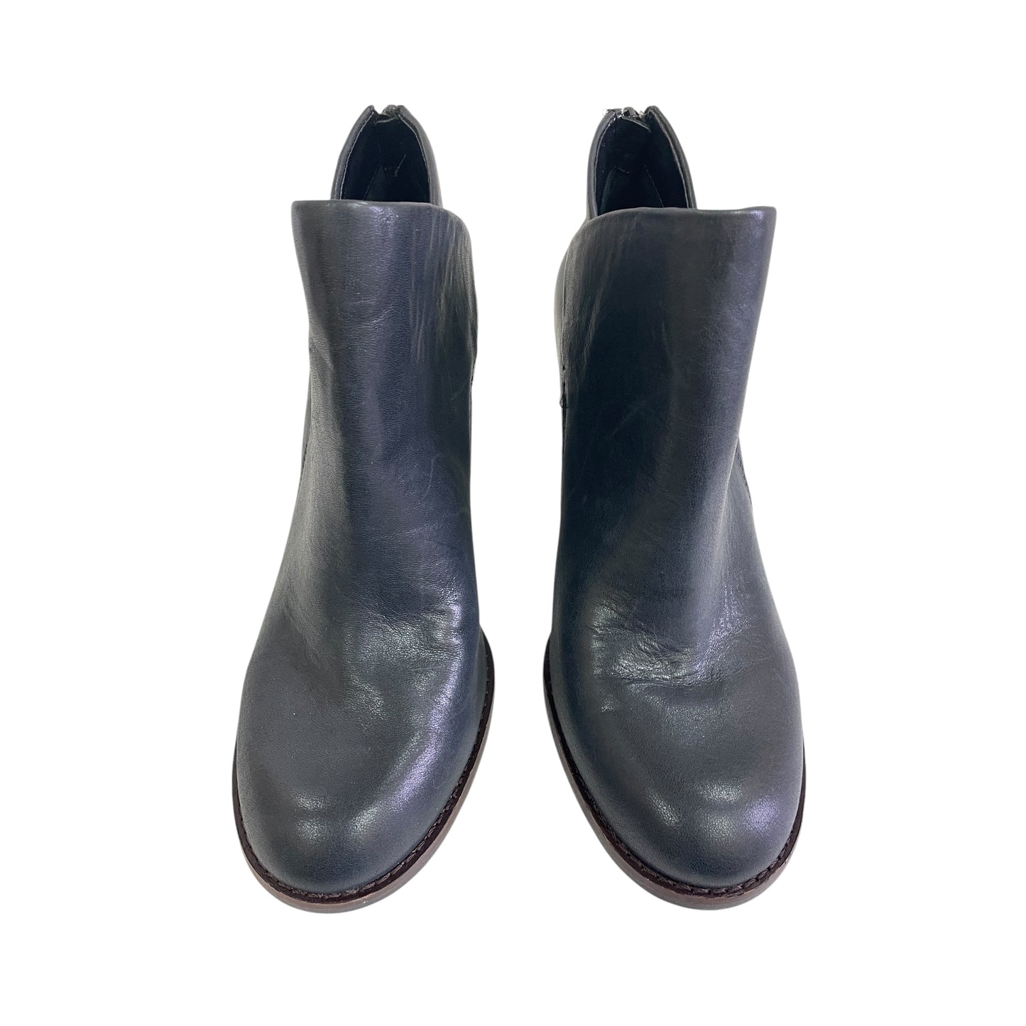 Boots Ankle Flats By Gianni Bini In Blue, Size:9