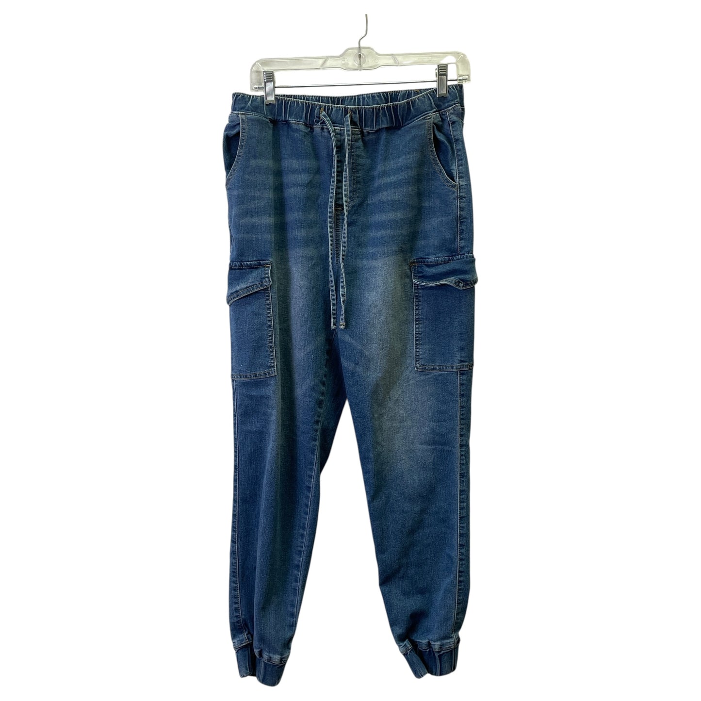 PANTS JOGGERS by STEVE MADDEN In BLUE DENIM, Size: 12