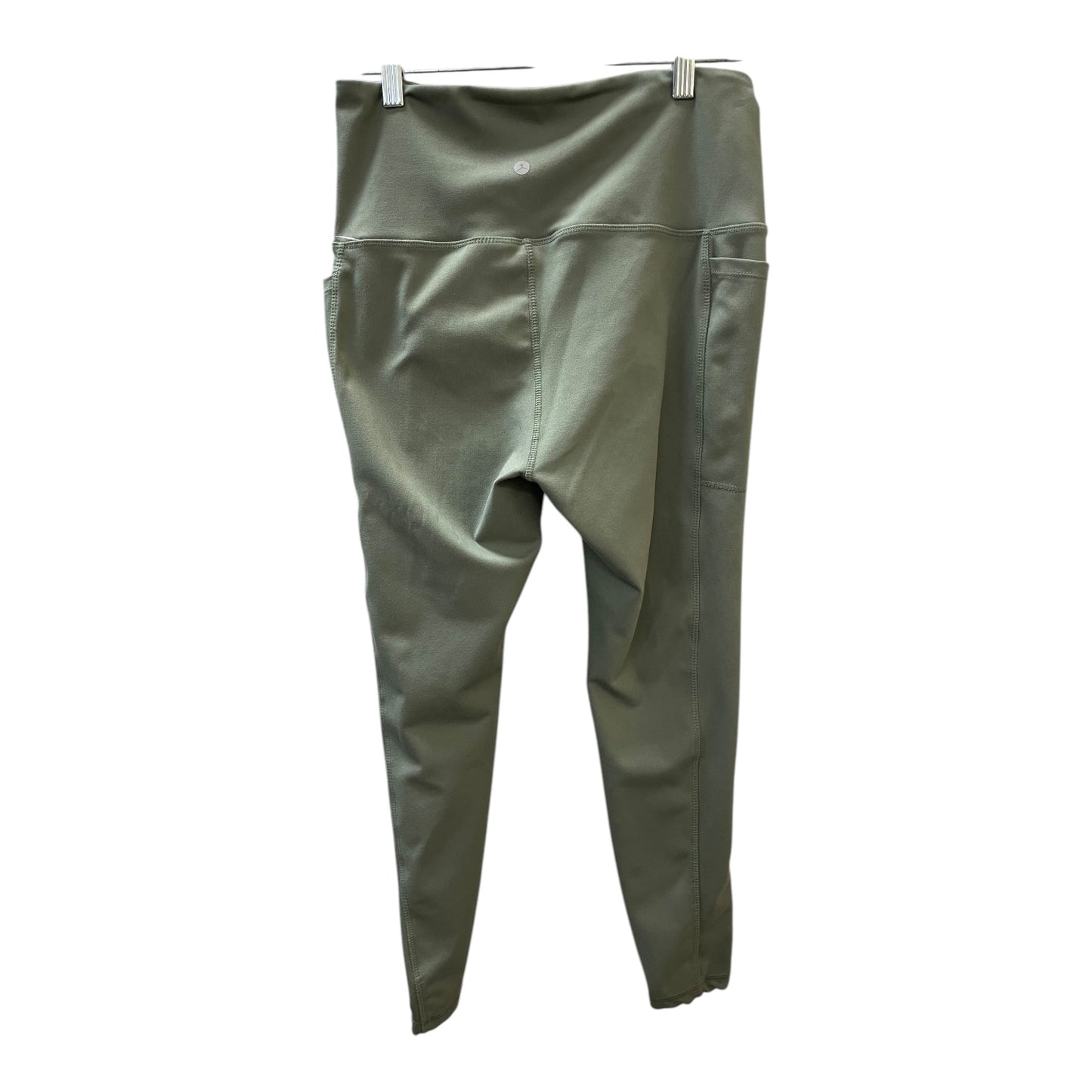 Athletic Leggings By Danskin In Green, Size:L