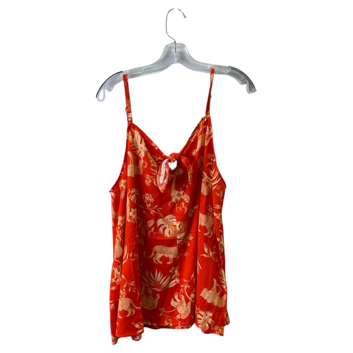 Top Sleeveless By Torrid In Orange, Size:1X