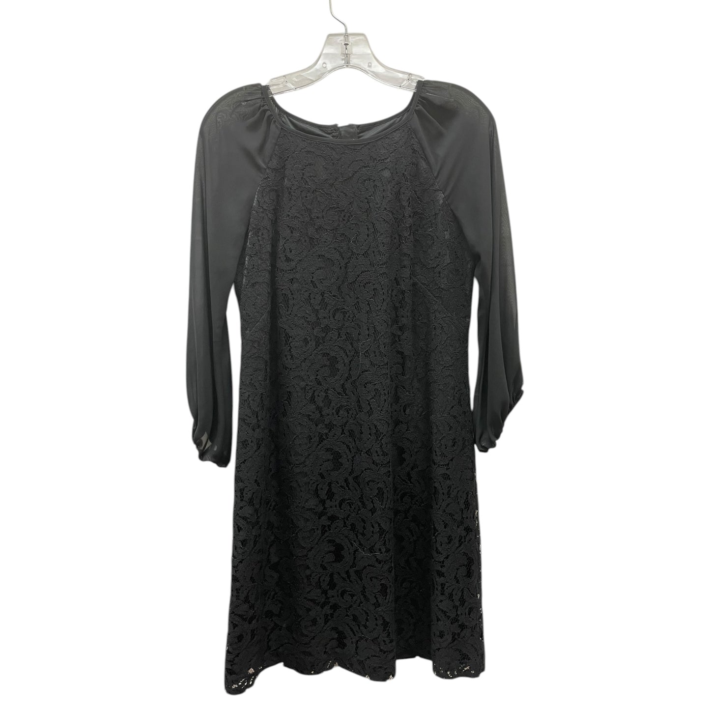 Dress Party Midi By Adrianna Papell In Black, Size:M