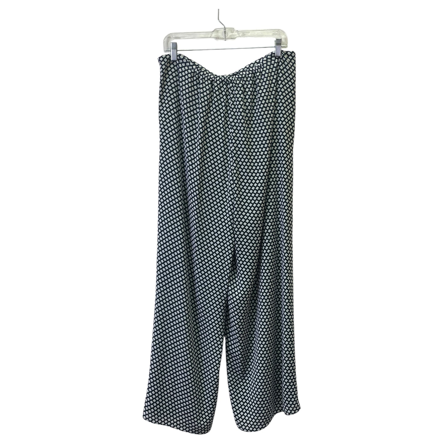 Pants Wide Leg By Theory In Blue, Size:8