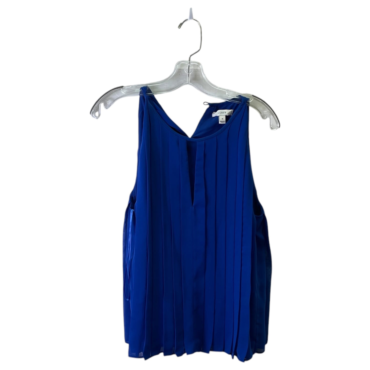Top Sleeveless By J. Crew In Blue, Size:M