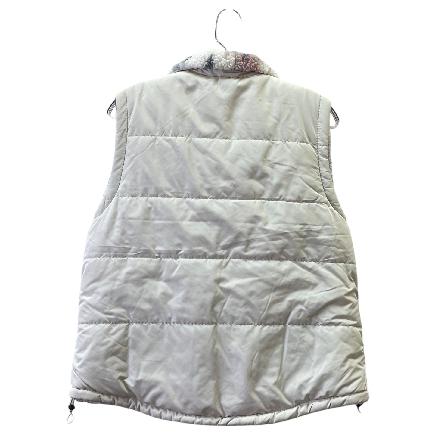 Vest Puffer & Quilted By Free Country In Cream, Size:M