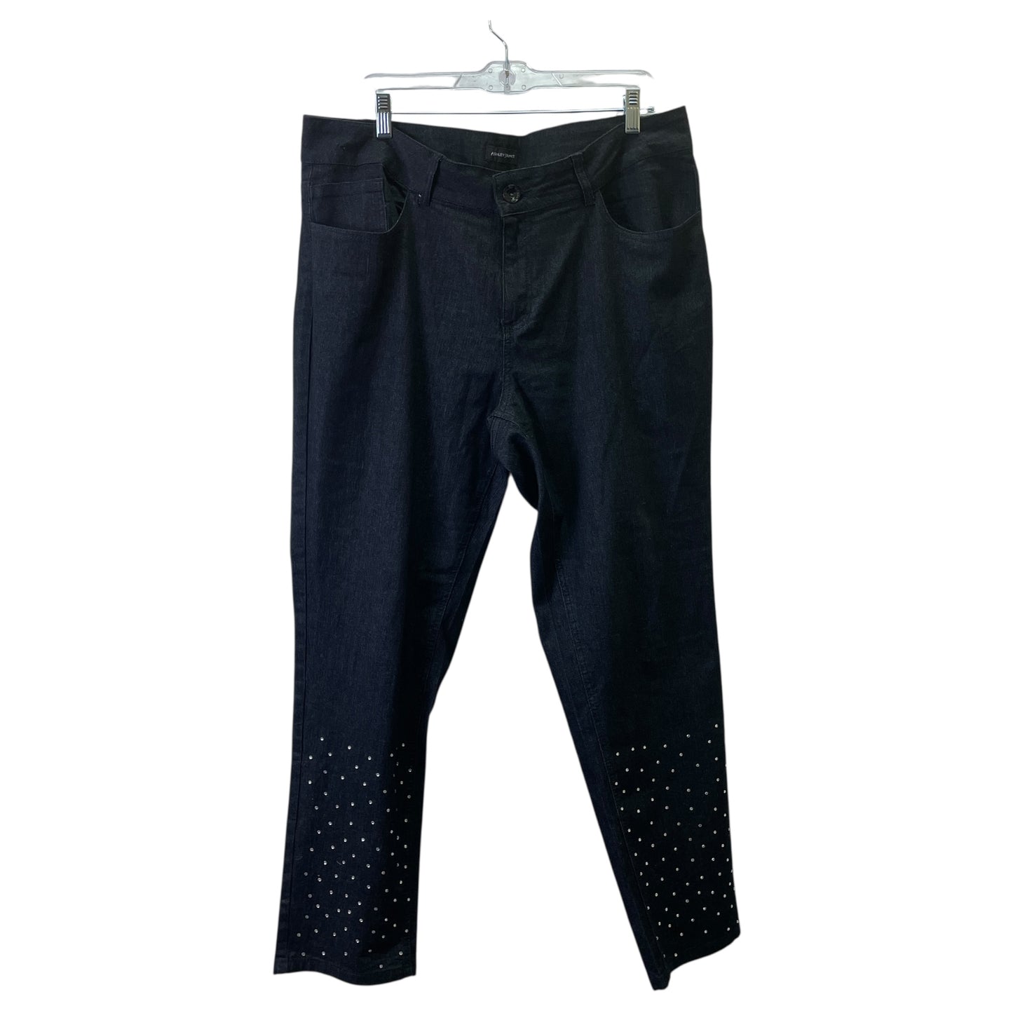 PANTS DRESS by ASHLEY STEWART In BLACK, Size: 16