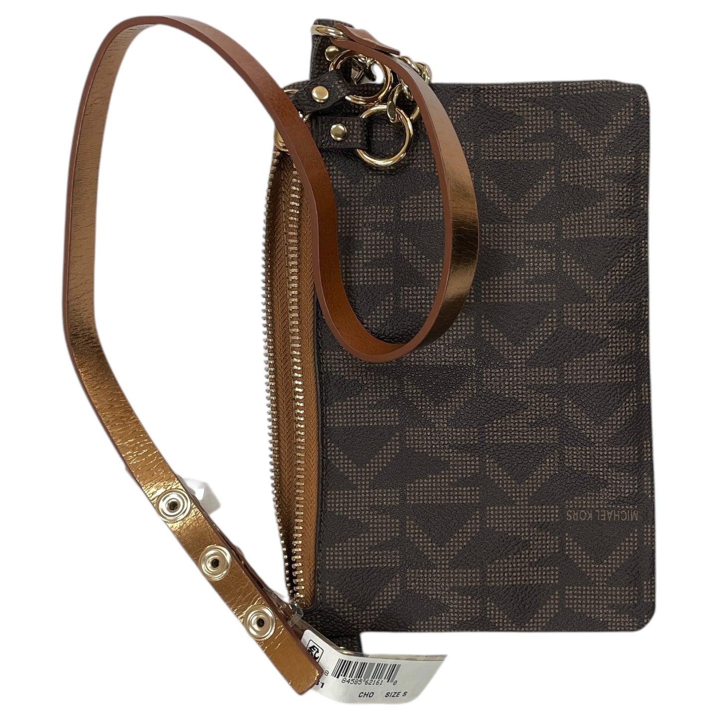 Wristlet Designer By Michael Kors In Brown, Size:Small