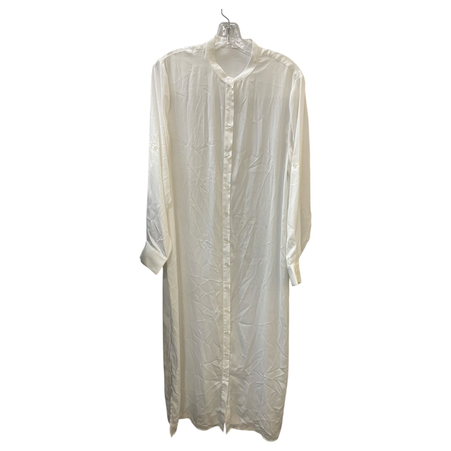 Dress Casual Maxi By Summersalt In White, Size:L