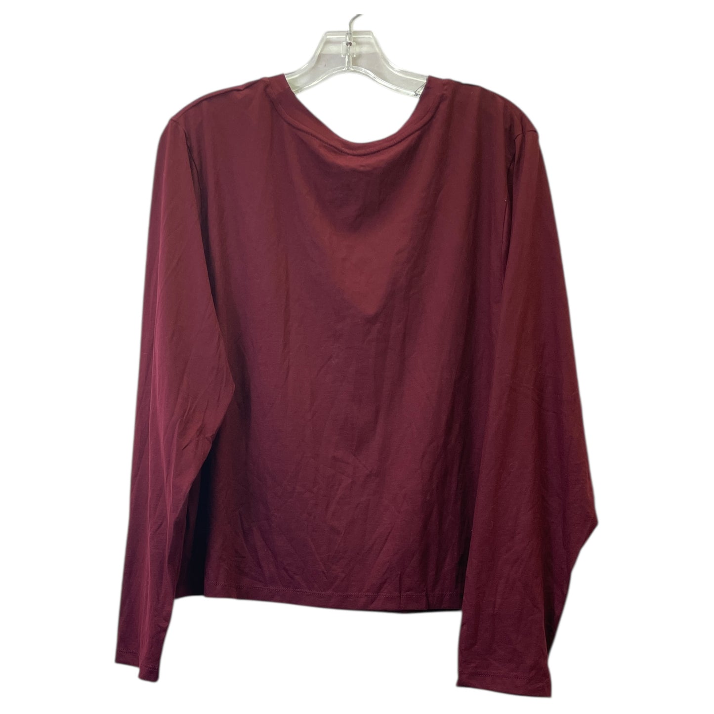 Top Ls Basic By A New Day In Red, Size:1X
