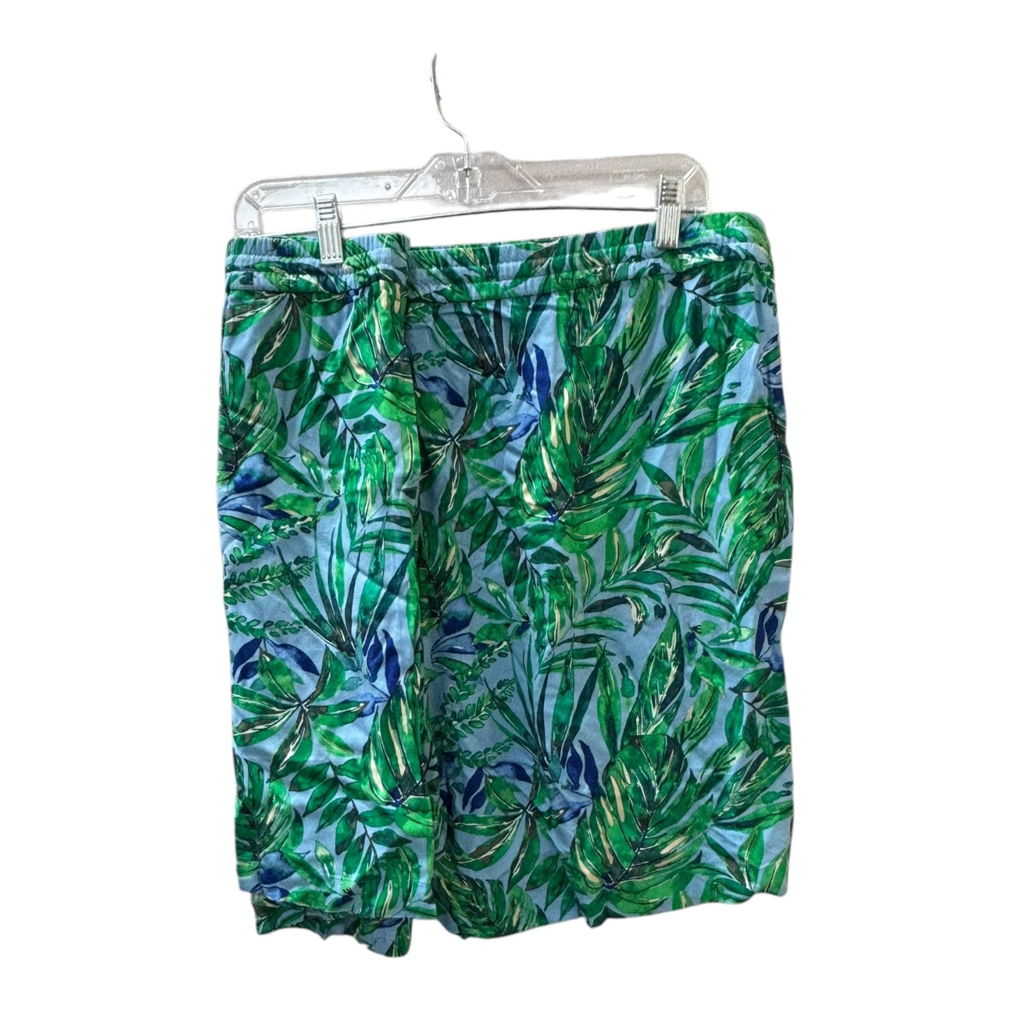 Shorts By J. Jill In Blue & Green, Size:3X