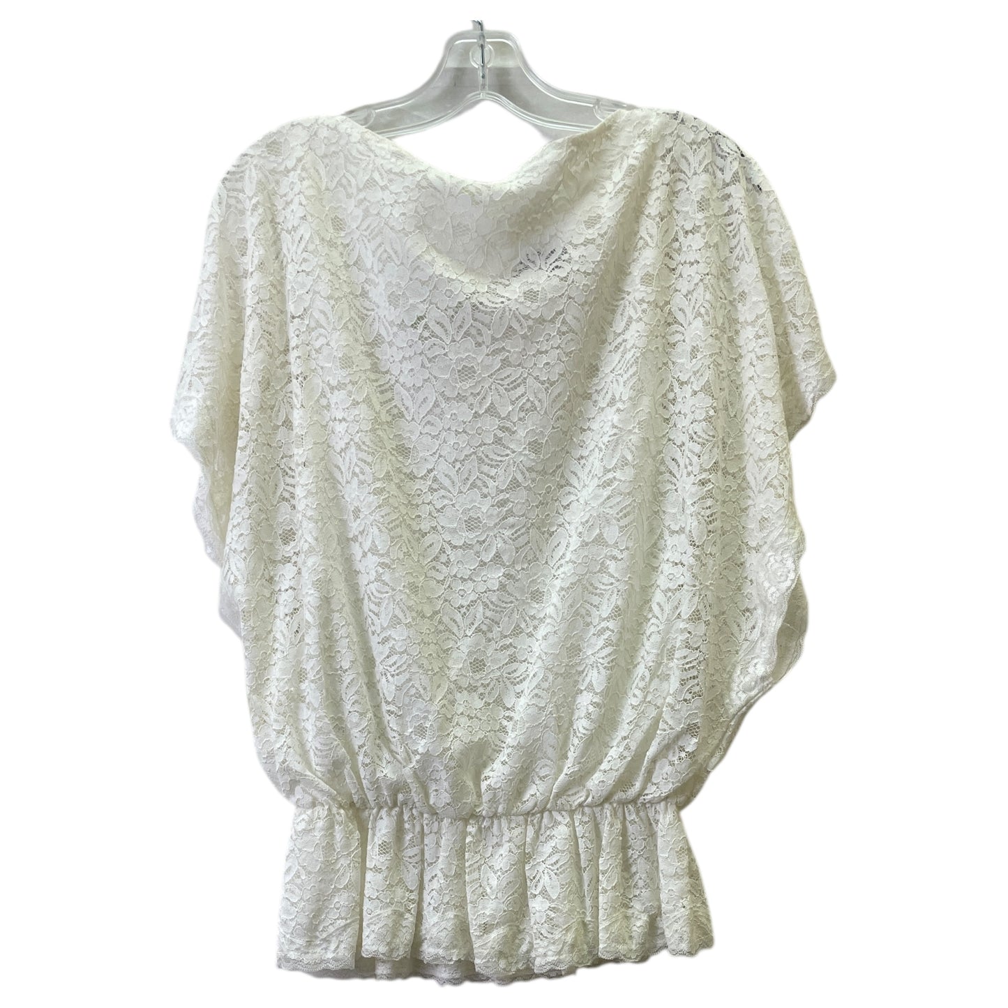 Top Sleeveless By Gianni Bini In White, Size:M