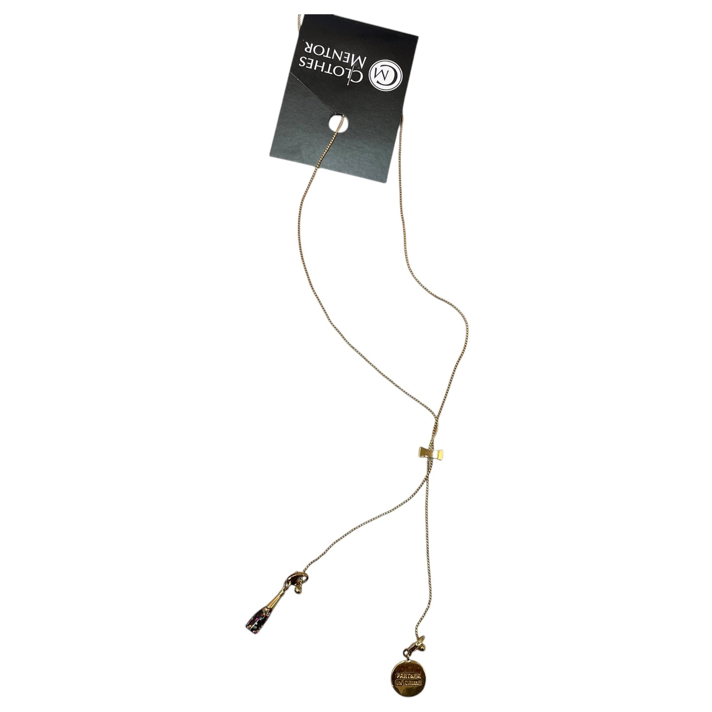 Necklace Designer By Kate Spade In Gold