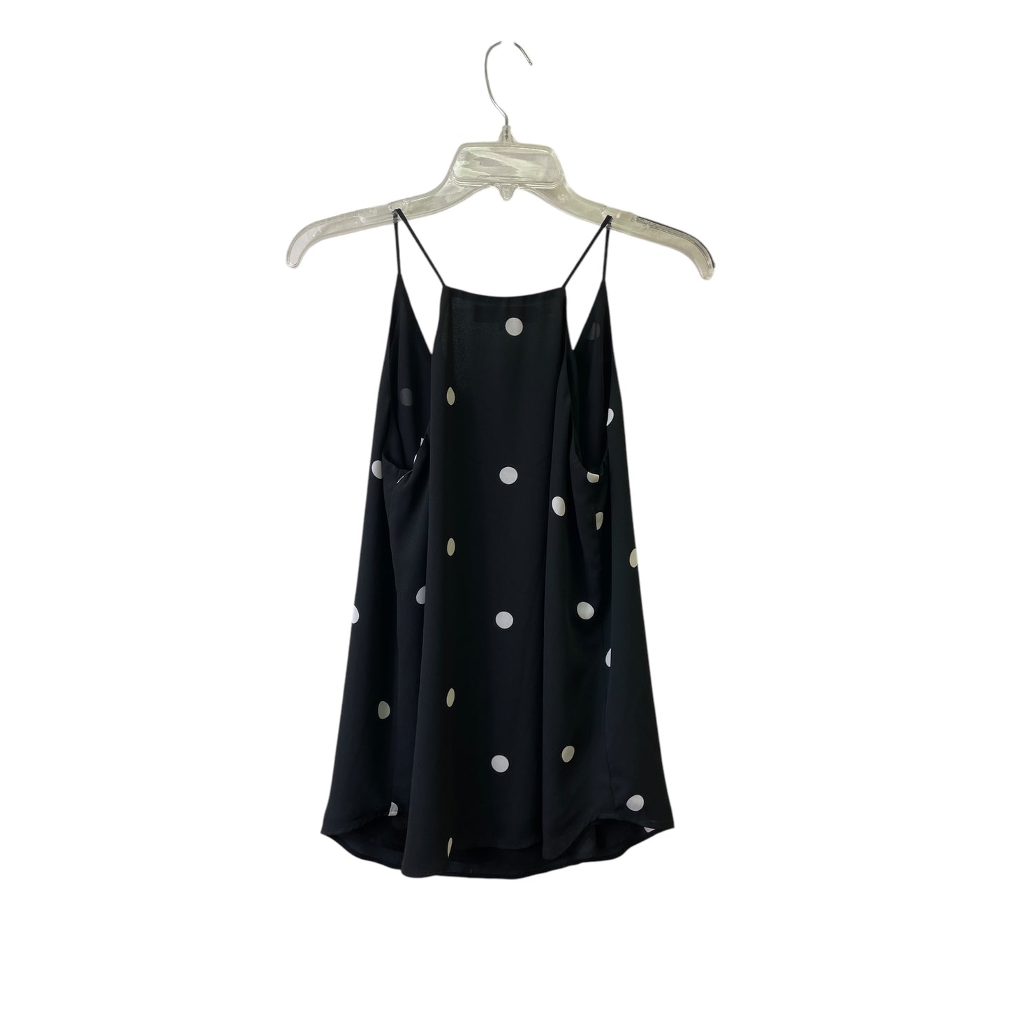 Top Sleeveless By Loft In Black & White, Size:S