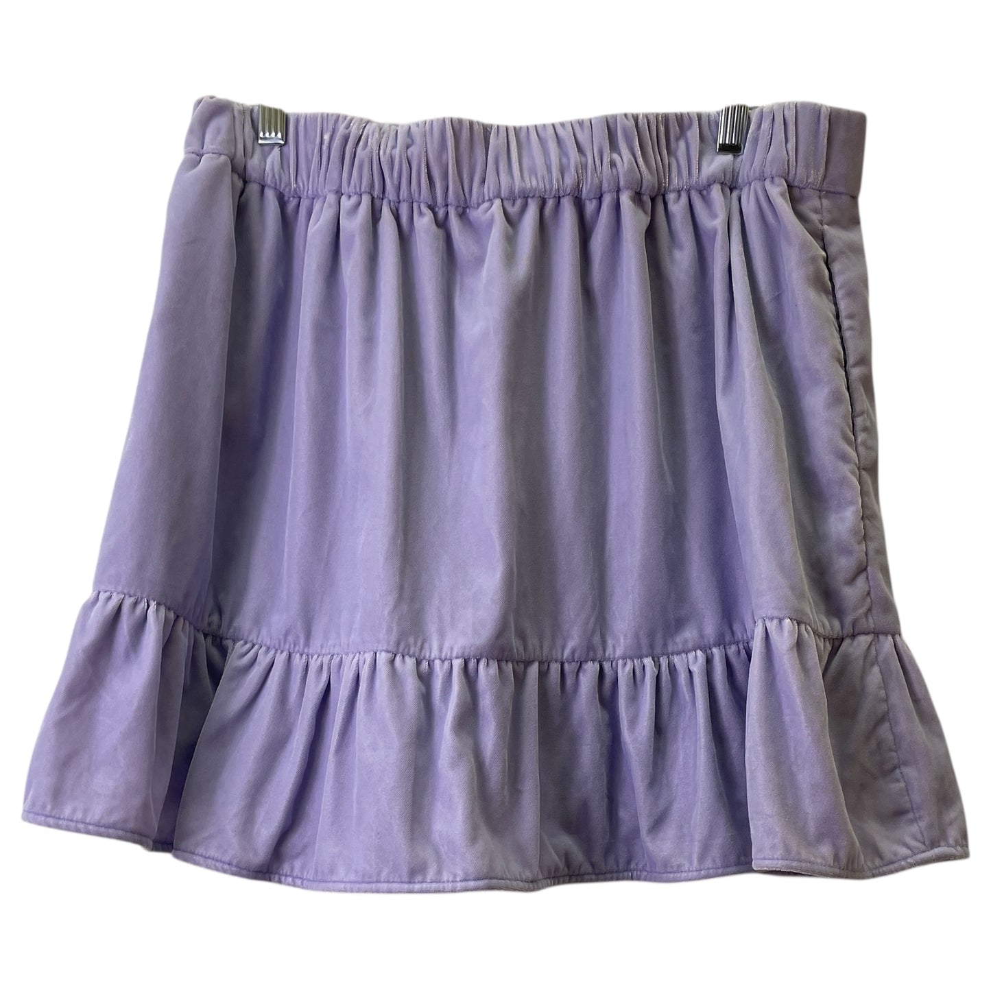 Skirt Mini & Short By J. Crew In Purple, Size:L