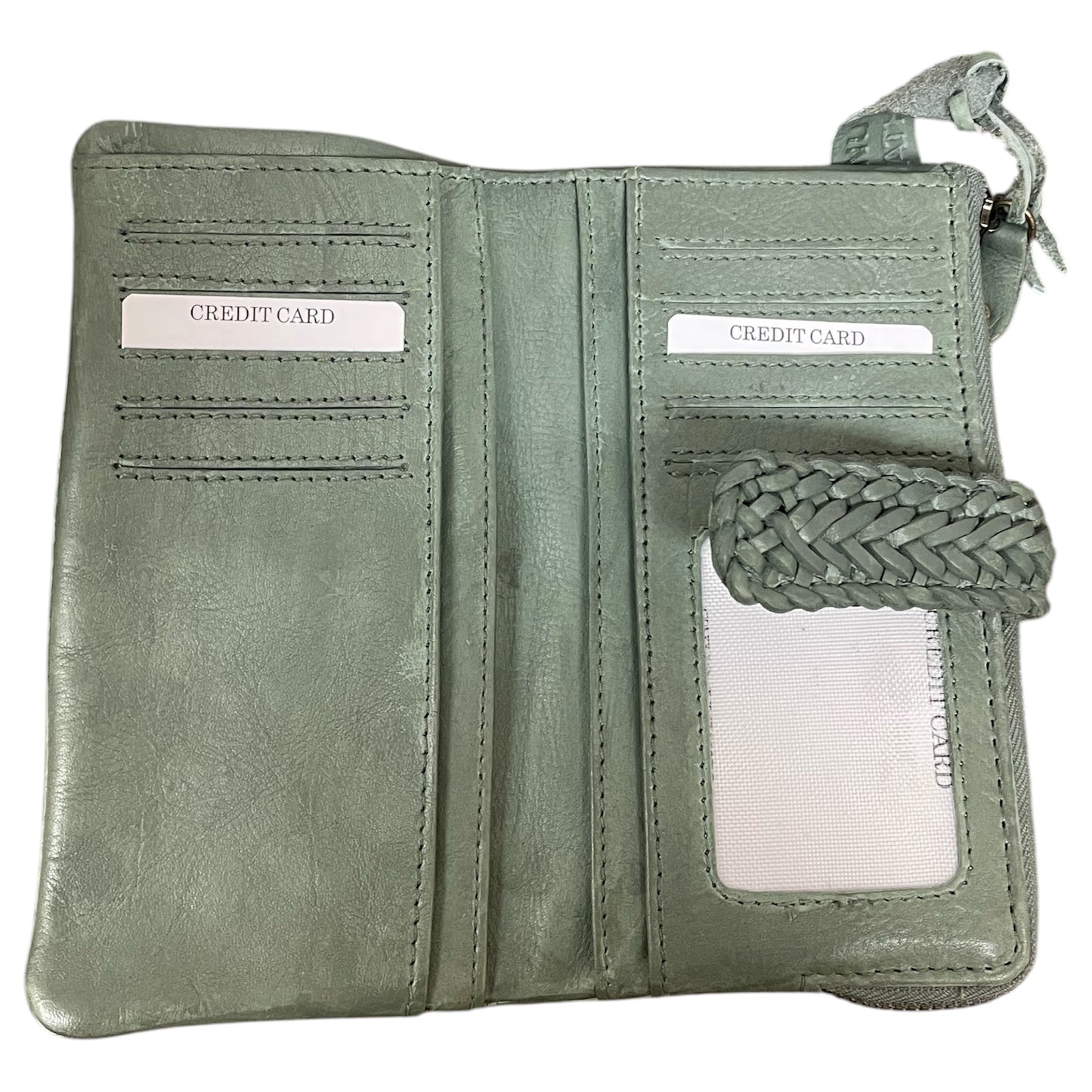 Wallet By Cme In Green, Size:Medium