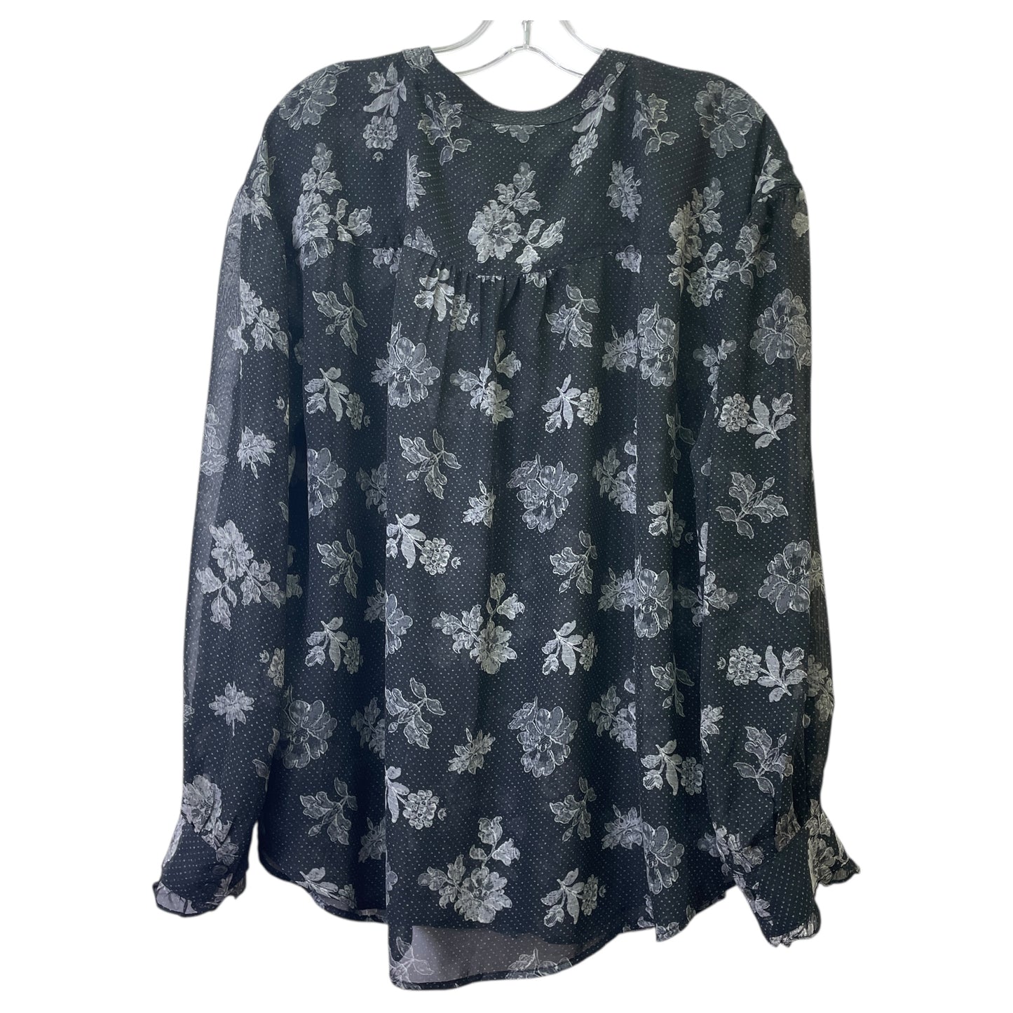Top Ls By Lane Bryant In Black, Size:1X