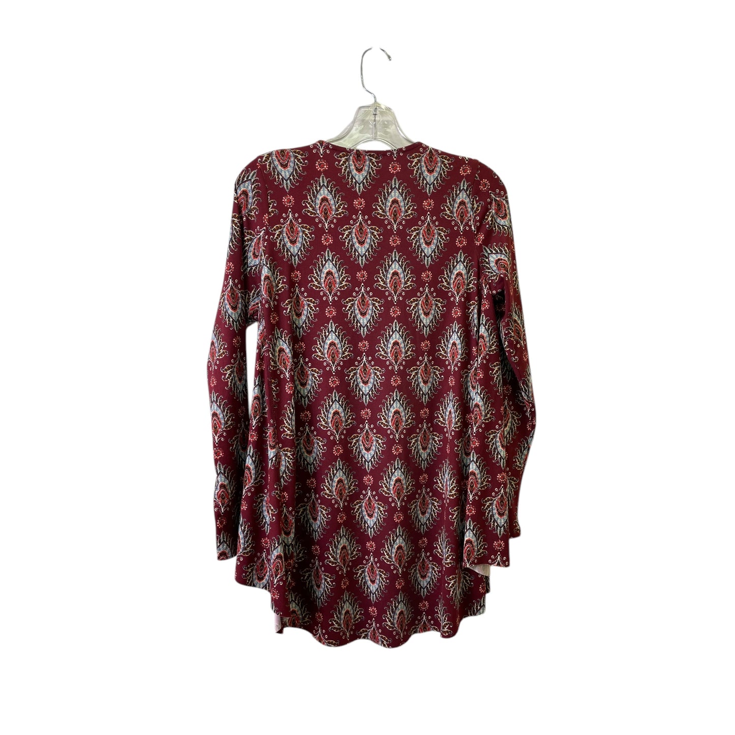 Top Ls By Buckle Black In Maroon, Size:Xs