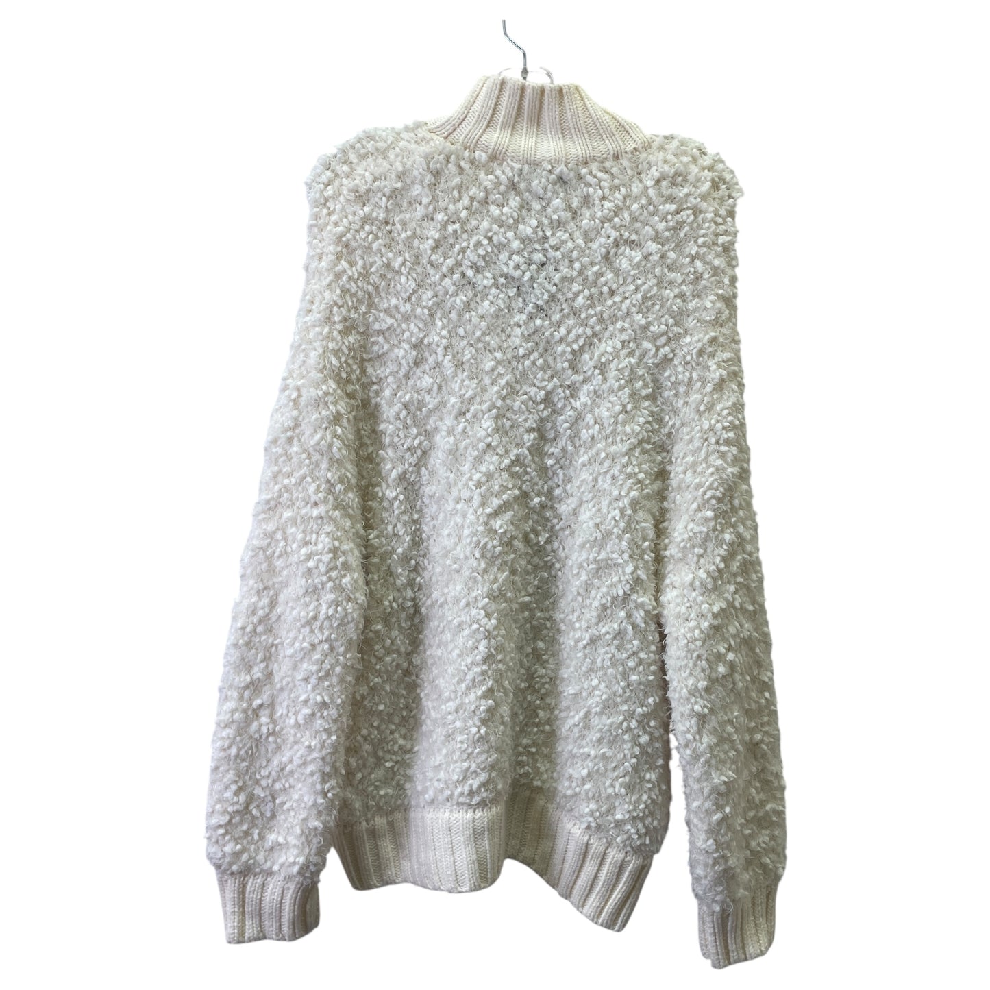 Sweater By Express In Ivory, Size:L
