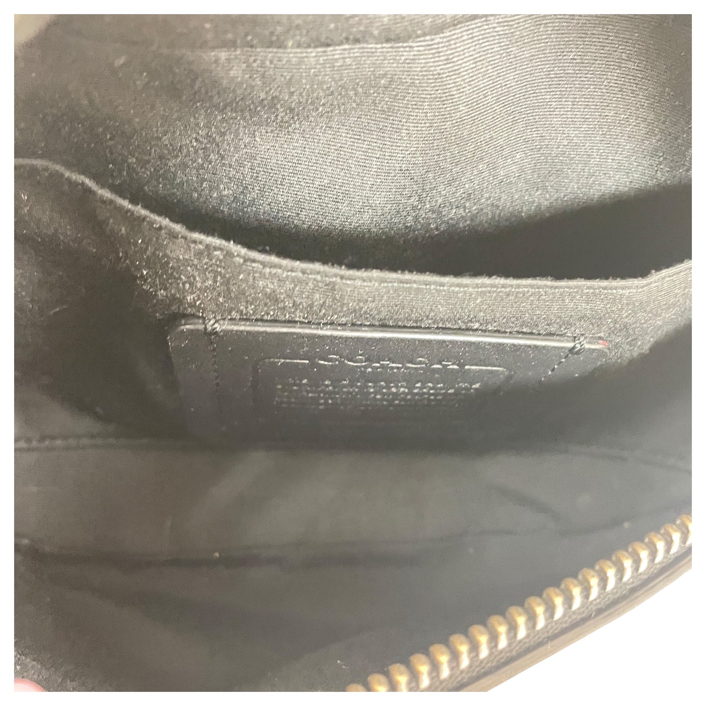 Belt Bag Designer By Coach In Black, Size:Medium