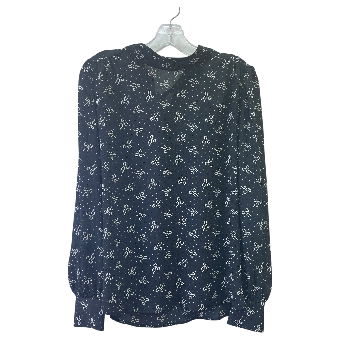 Top Ls By Loft In Black & White, Size:M