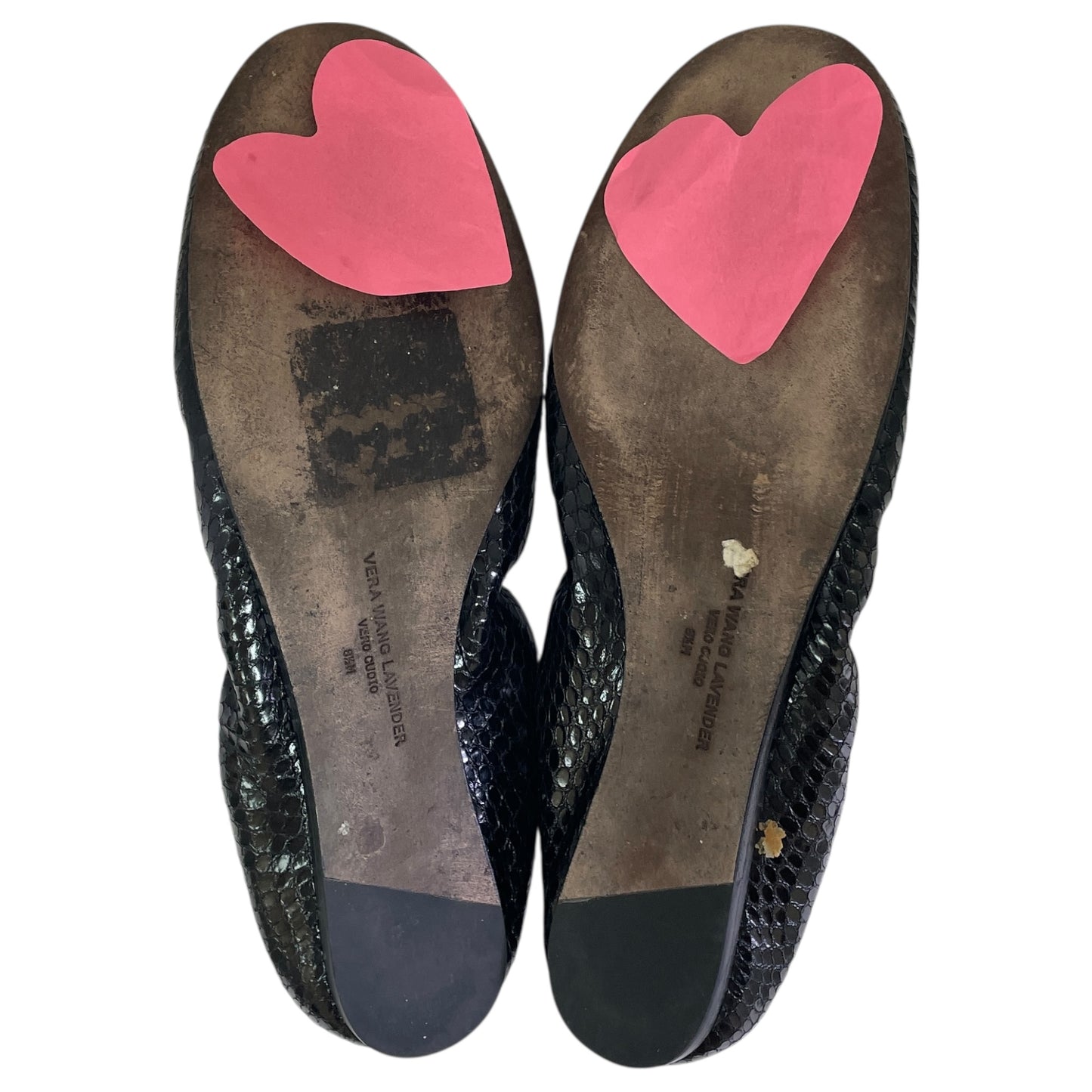 Shoes Designer By Vera Wang In Black, Size:8.5