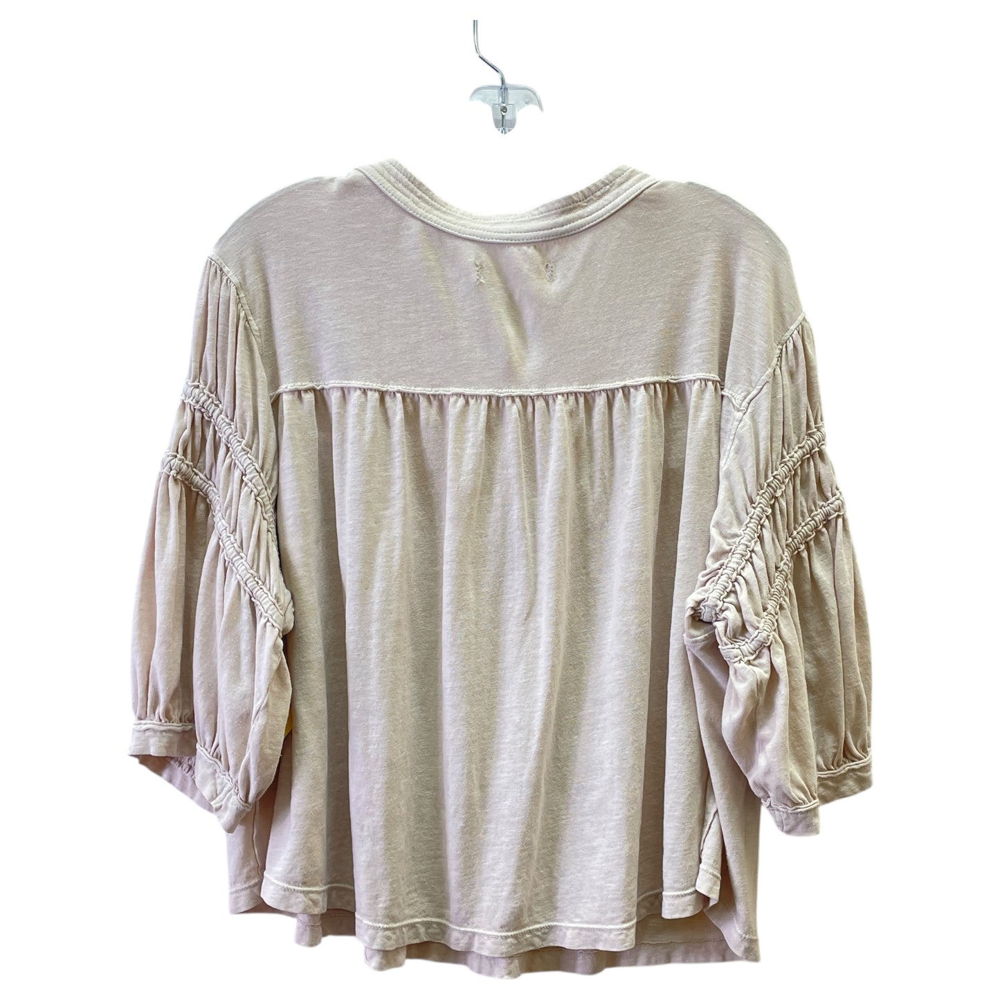 Top Ls By We The Free In Taupe, Size:L