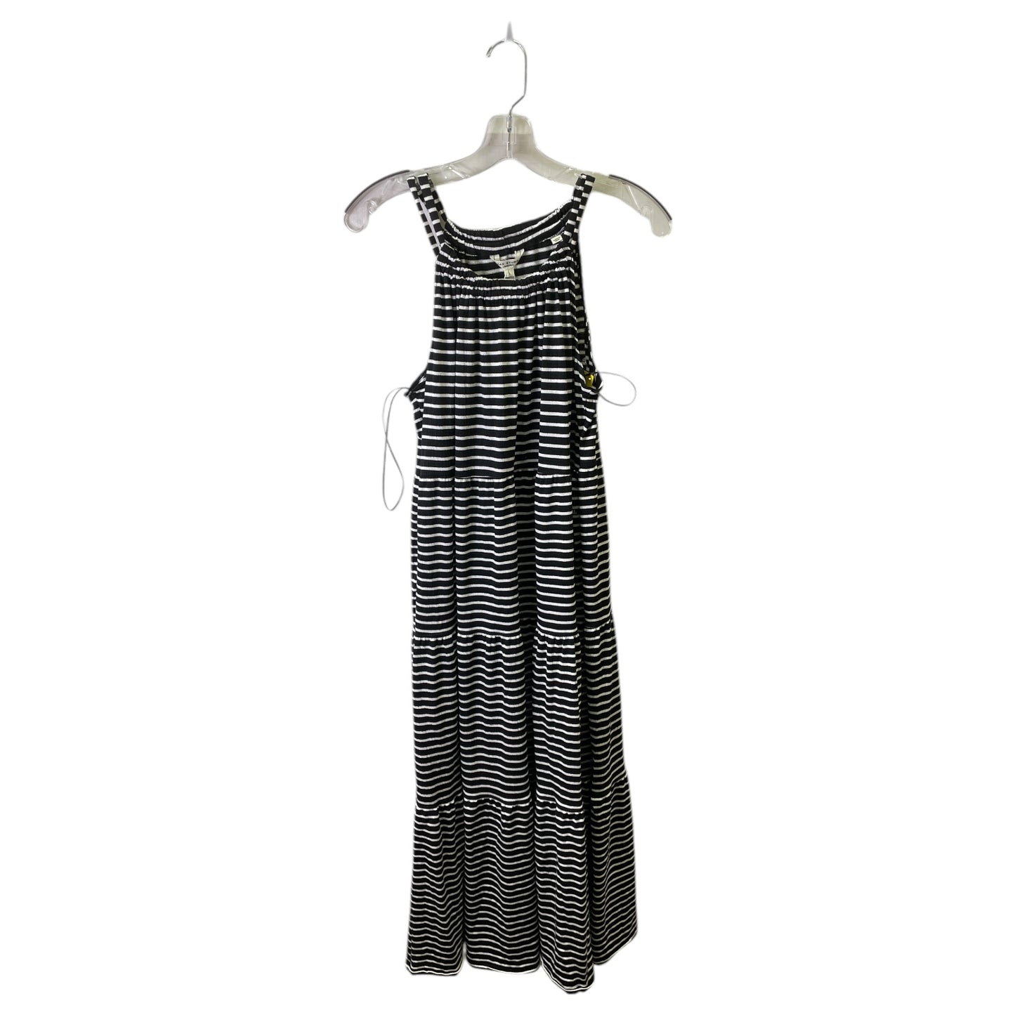 Dress Casual Maxi By Max Studio In Black & White, Size:L