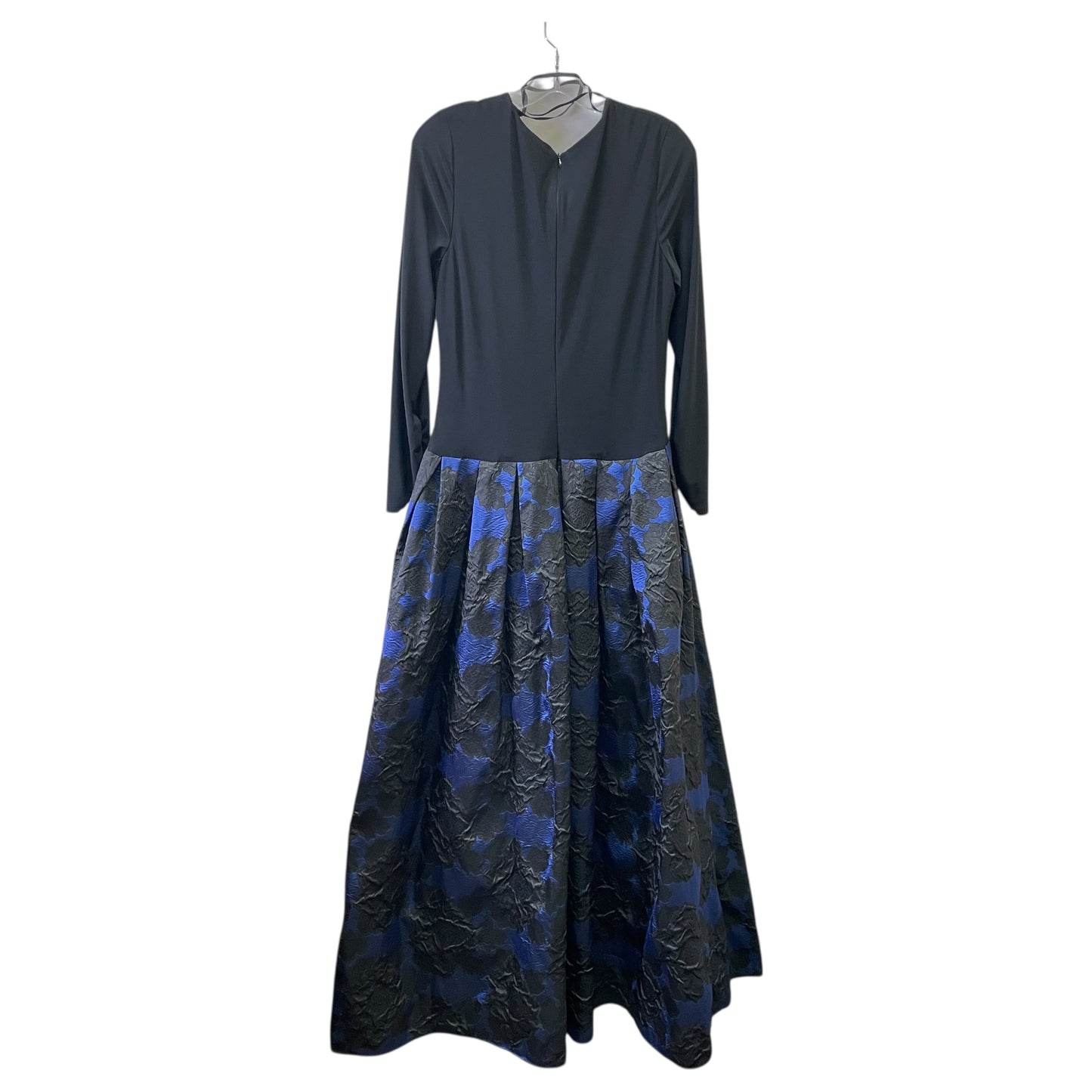 Dress Party Long By Betsy And Adam In Black & Blue, Size:L