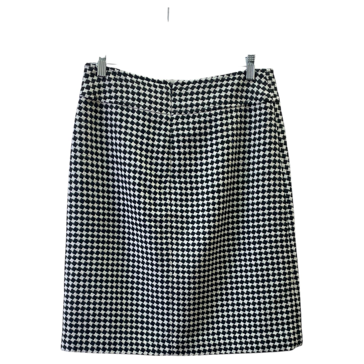 Skirt Midi By Talbots In Black & White, Size:4