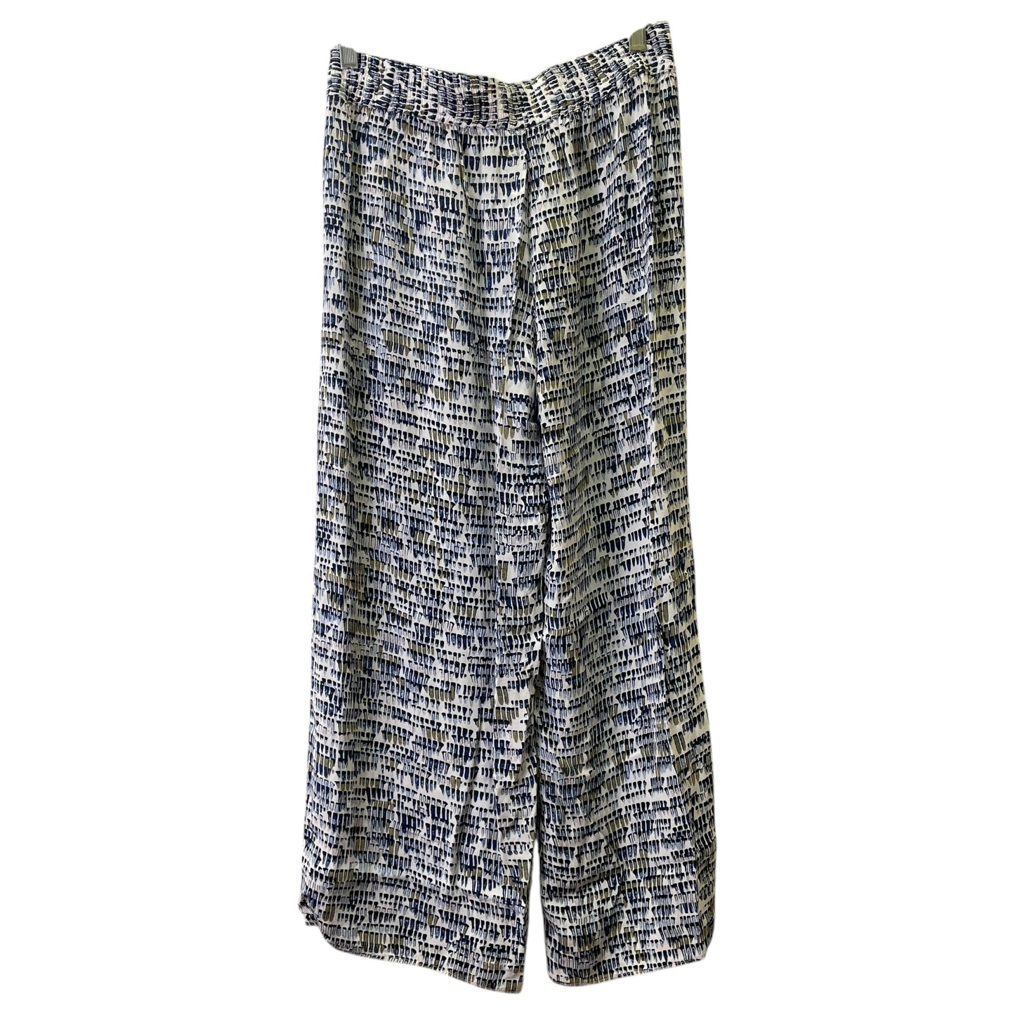 Pants Lounge By Nic + Zoe In Blue & Green, Size:4