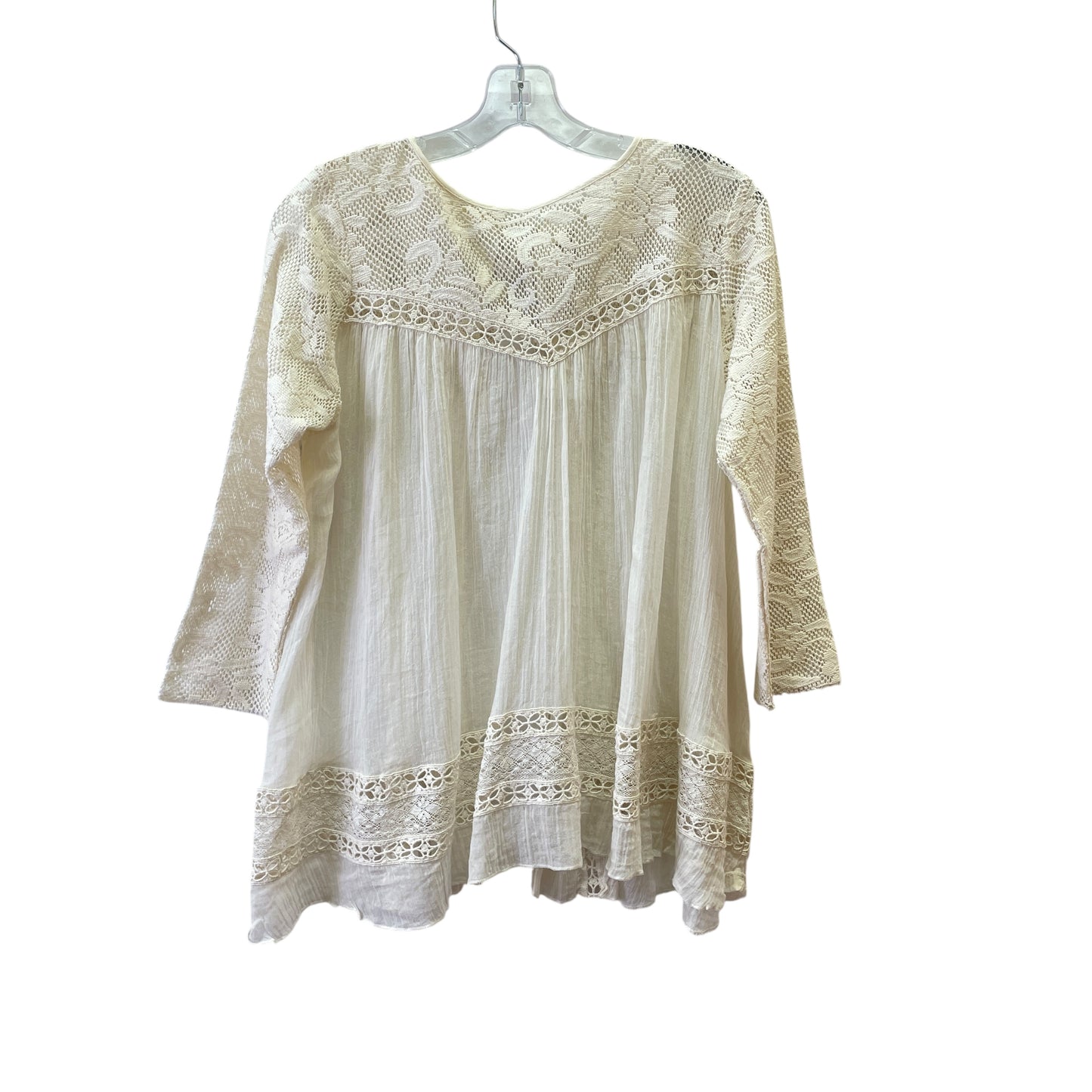 Cardigan By Free People In Cream, Size:S