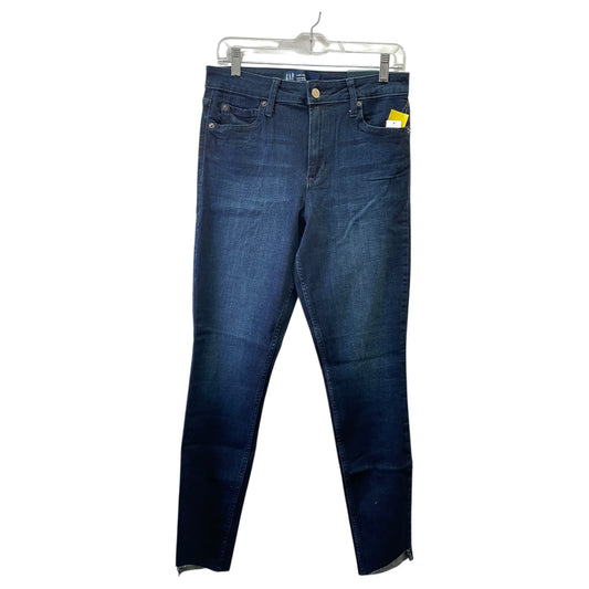 Jeans Jeggings By Gap In Blue Denim, Size:8