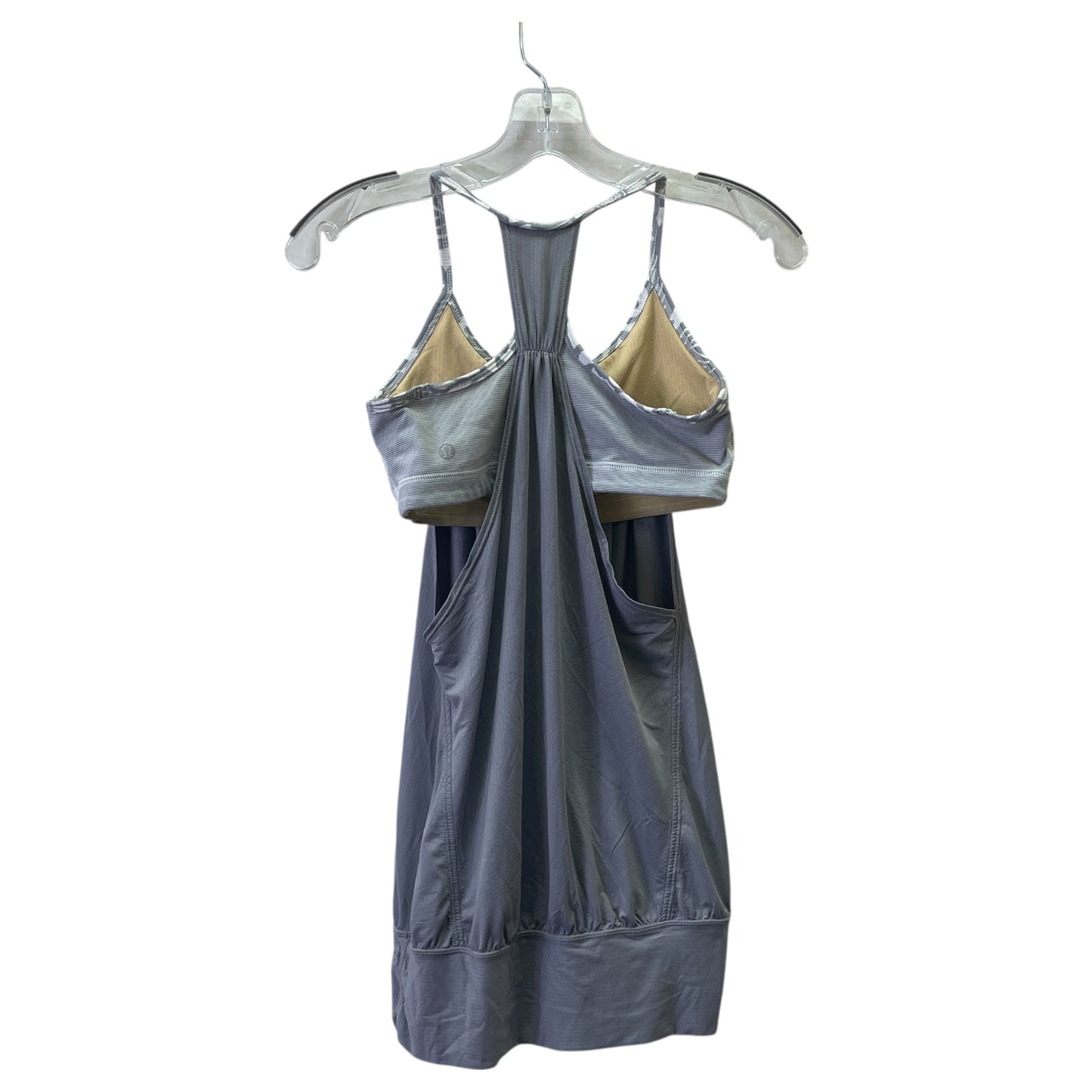 Athletic Bra By Lululemon In Grey, Size:6