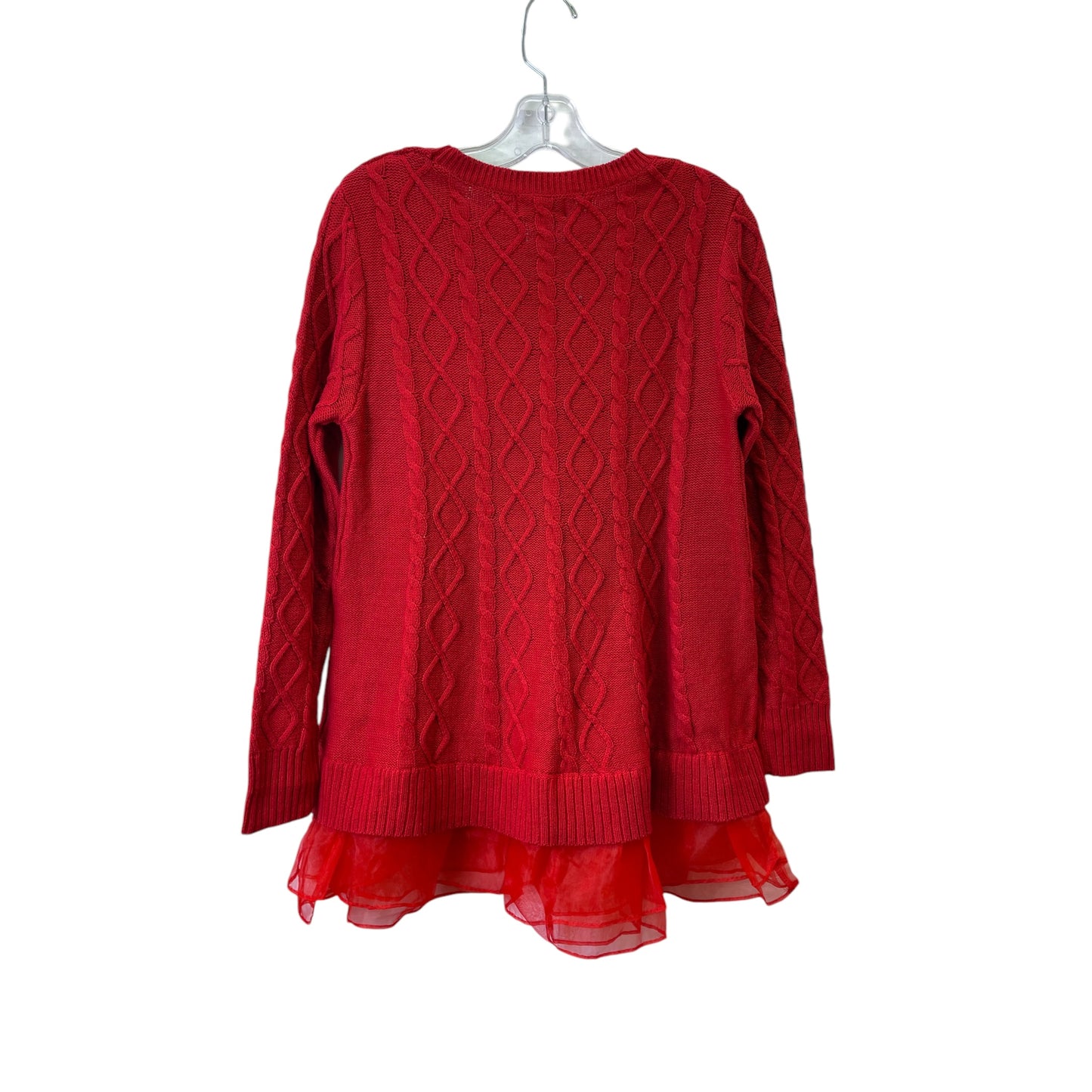 Sweater By Military Hippie In Red, Size:Xl
