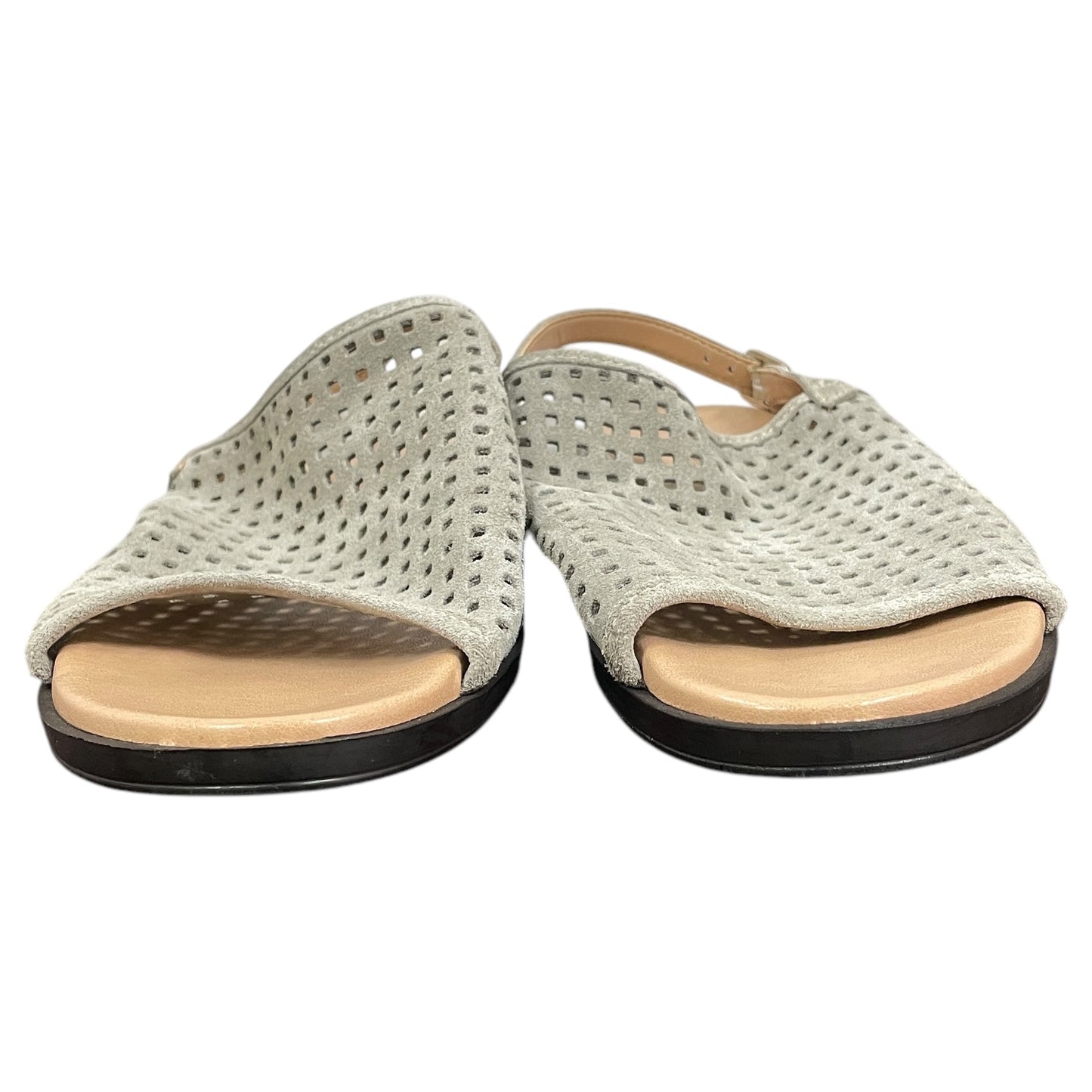 Shoes Flats By Barbara Barbein In Taupe, Size:8