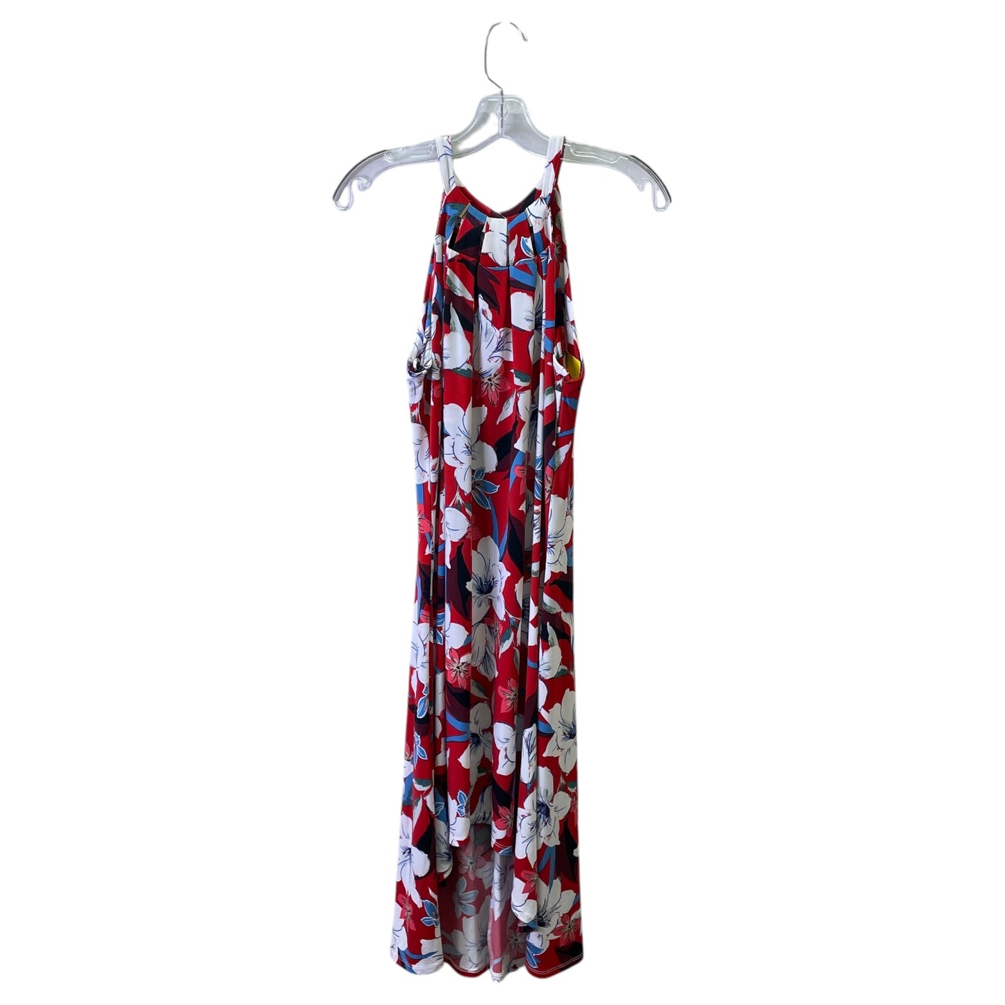 Dress Casual Midi By Jennifer Lopez In Red & White, Size:S