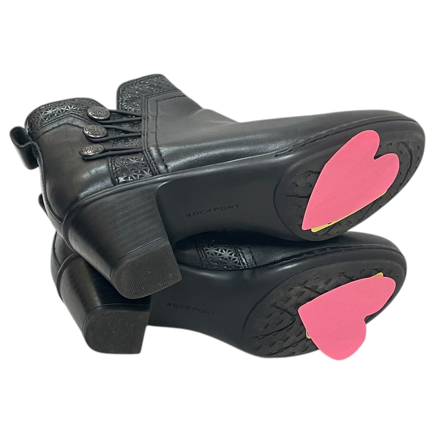 Boots Ankle Heels By Rockport In Black, Size:5