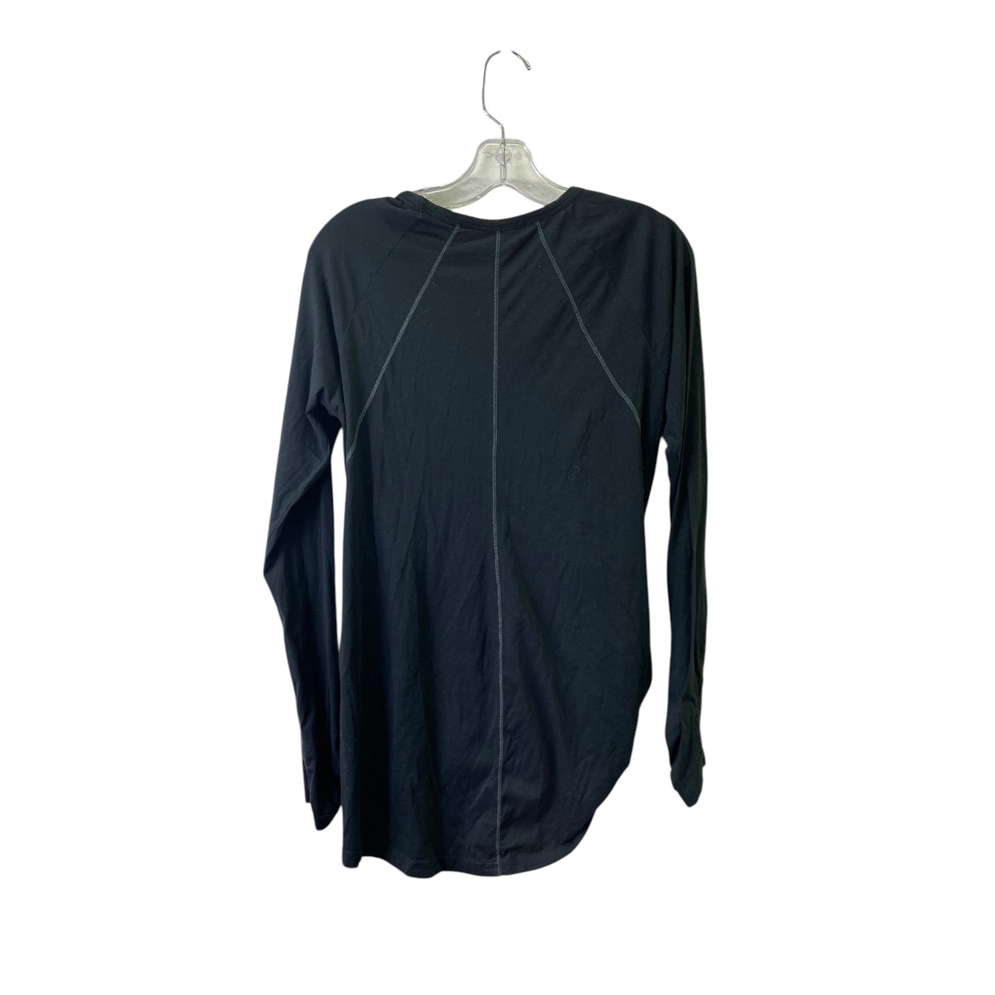 Athletic Top Ls Crewneck By Athleta In Black, Size:S