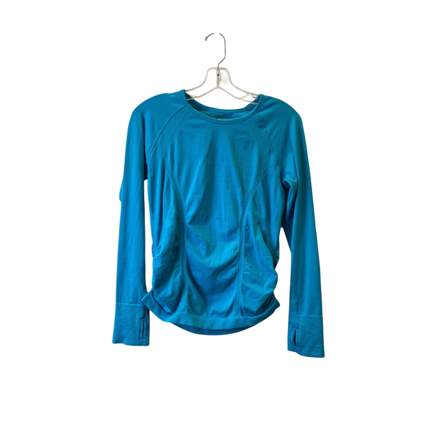 Athletic Top Ls Crewneck By Athleta In Blue, Size:S