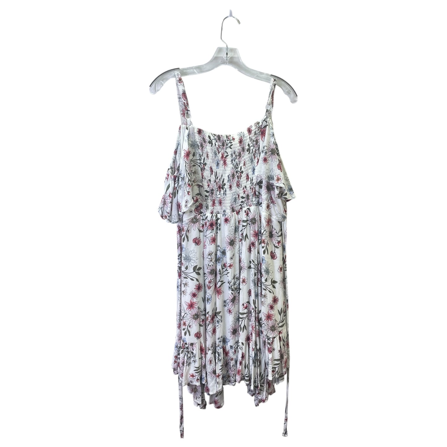 Dress Casual Short By Torrid In White, Size:2X