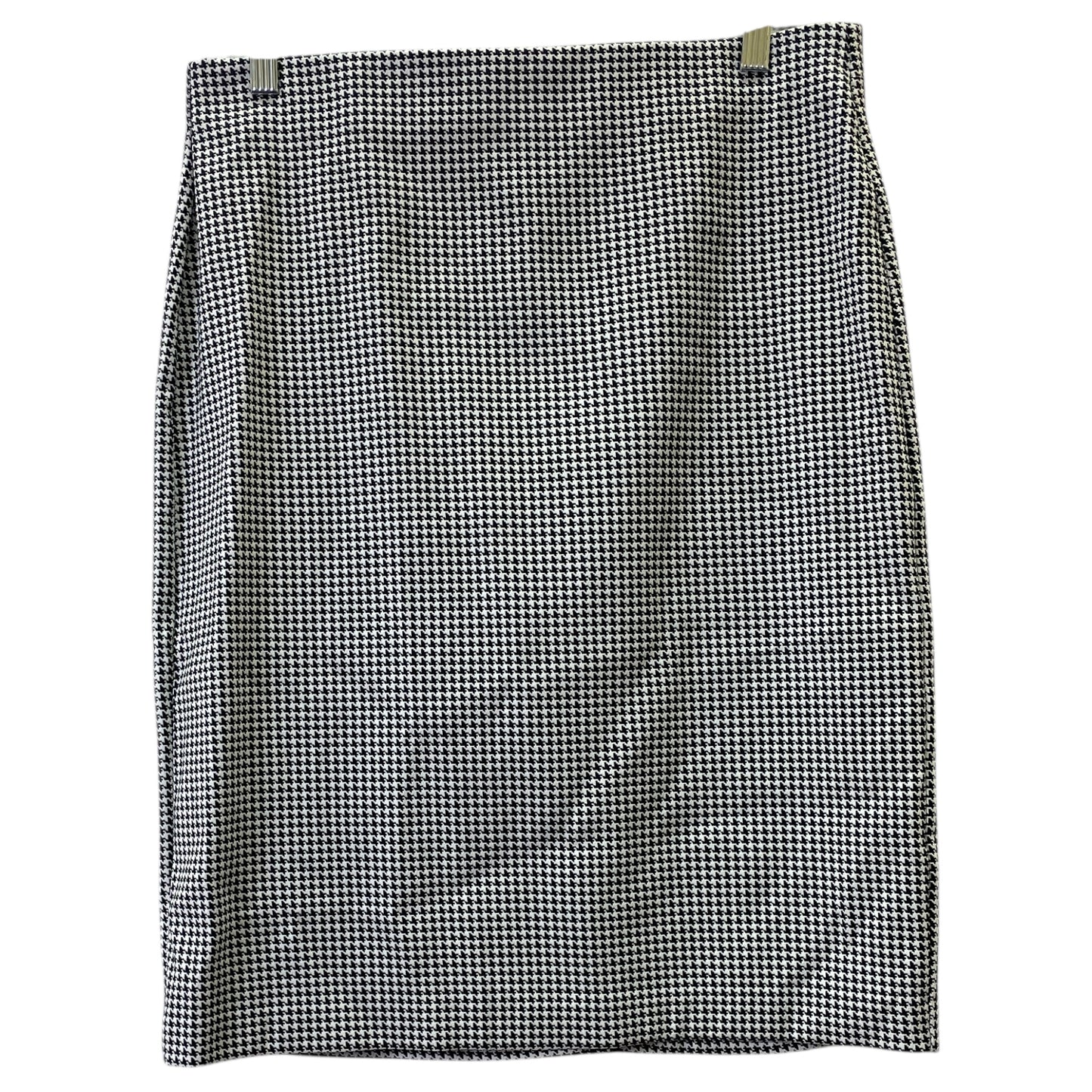 Skirt Mini & Short By Adrianna Papell In Black & White, Size:8