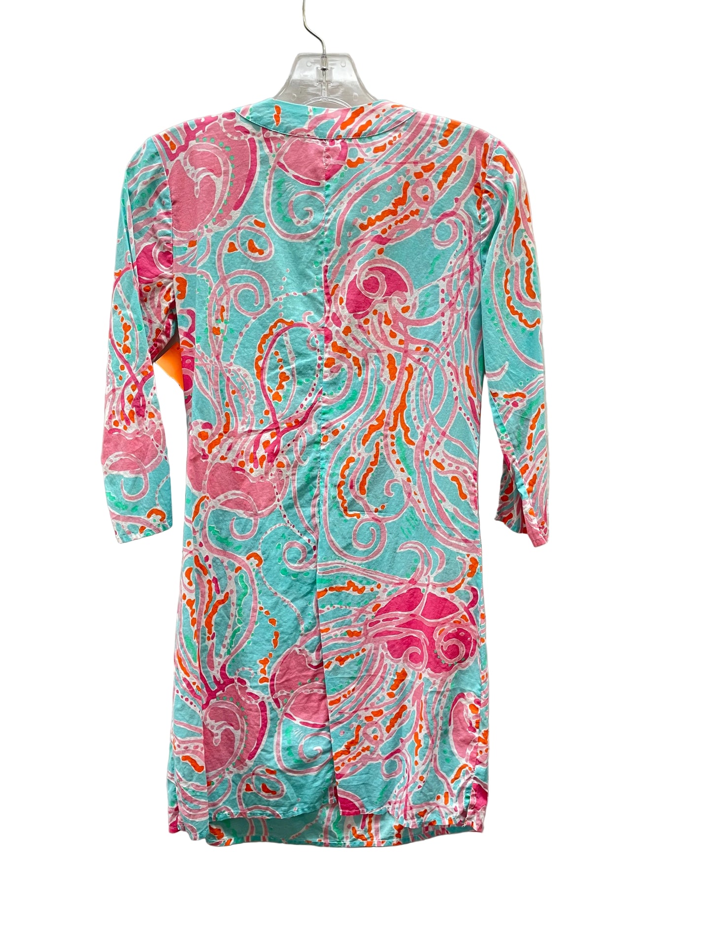 Dress Designer By Lilly Pulitzer In Blue & Pink, Size:Xs