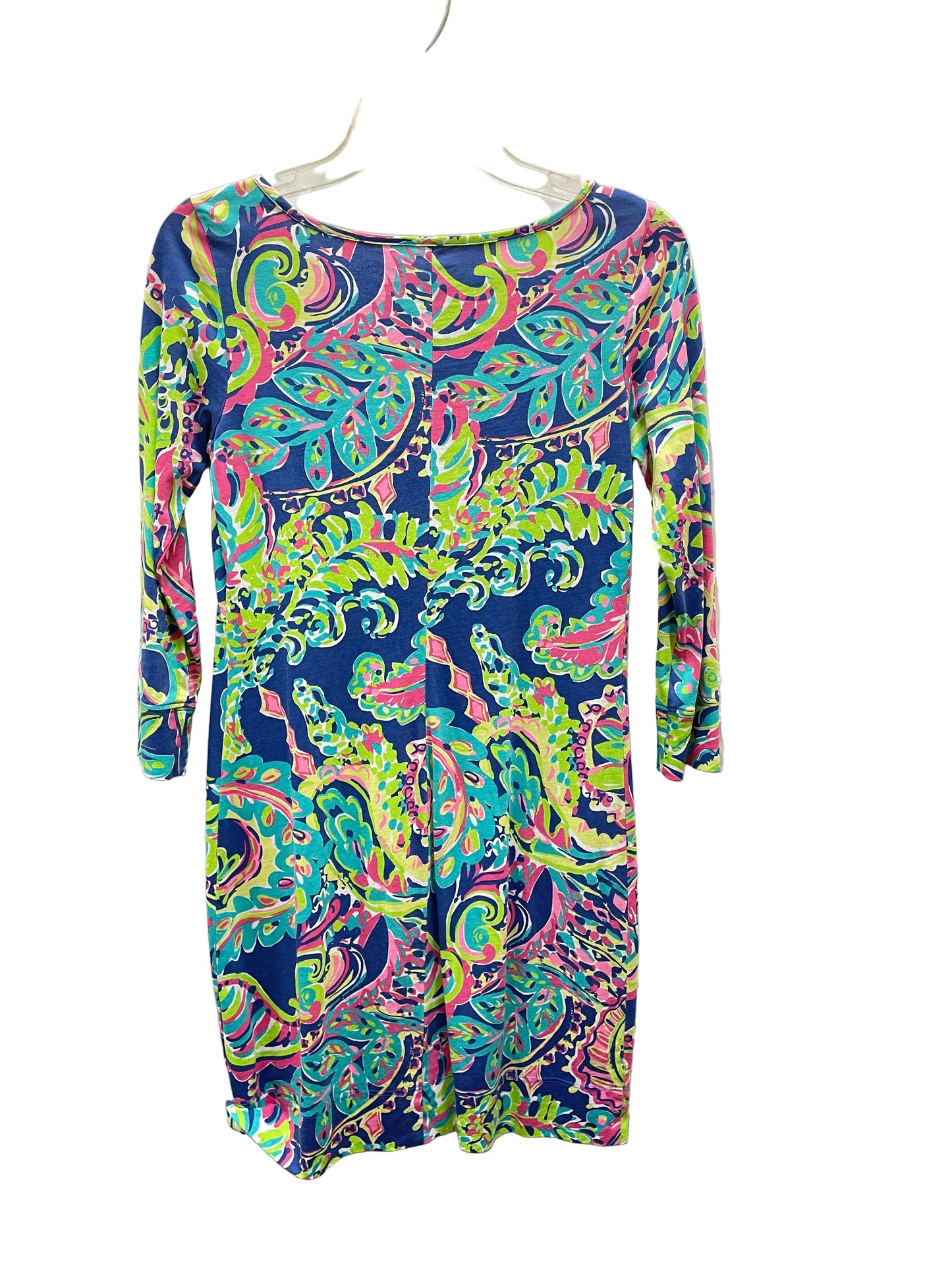 Dress Designer By Lilly Pulitzer In Blue, Size:Xs