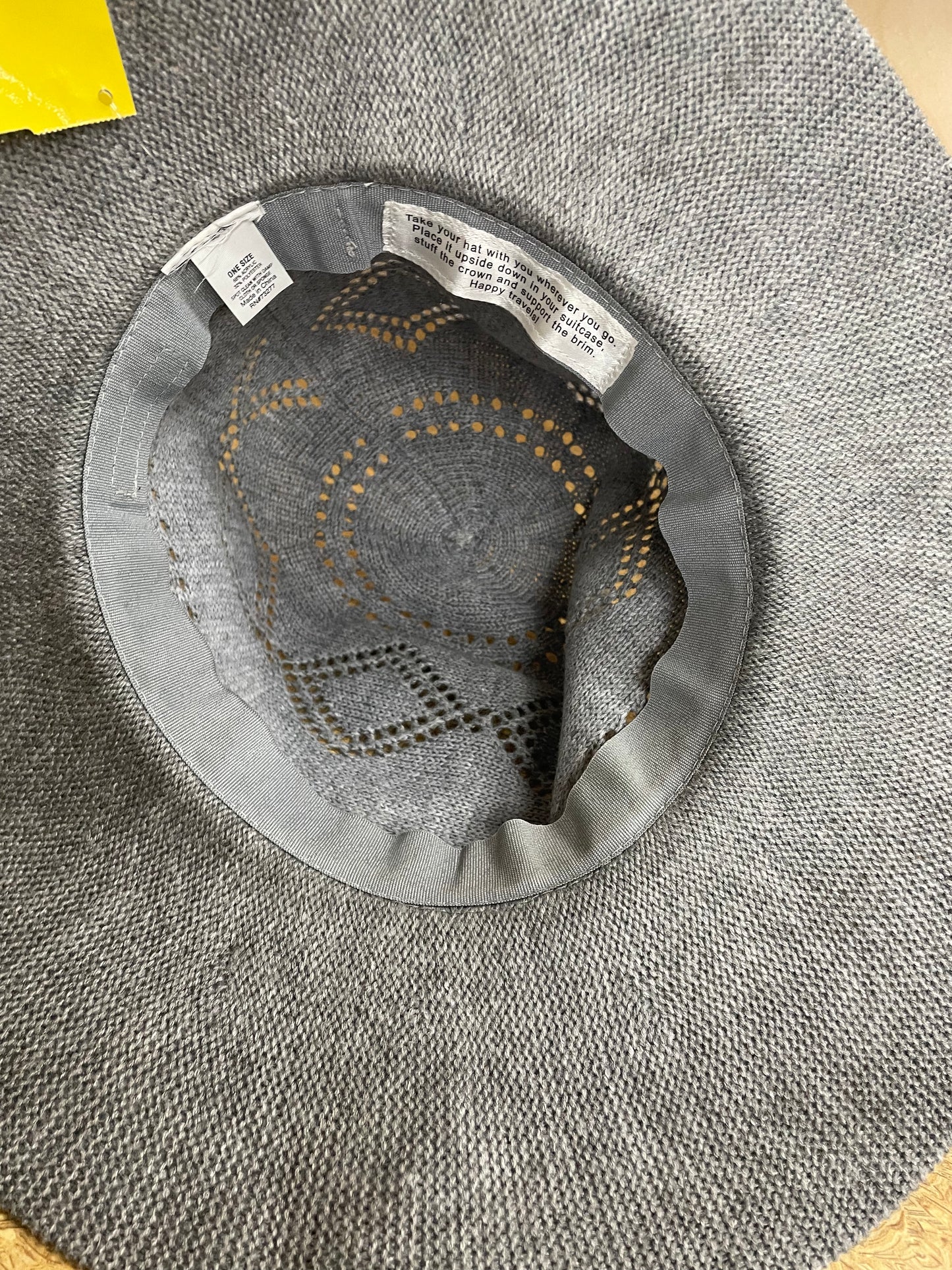 Hat Floppy By Cme In Grey