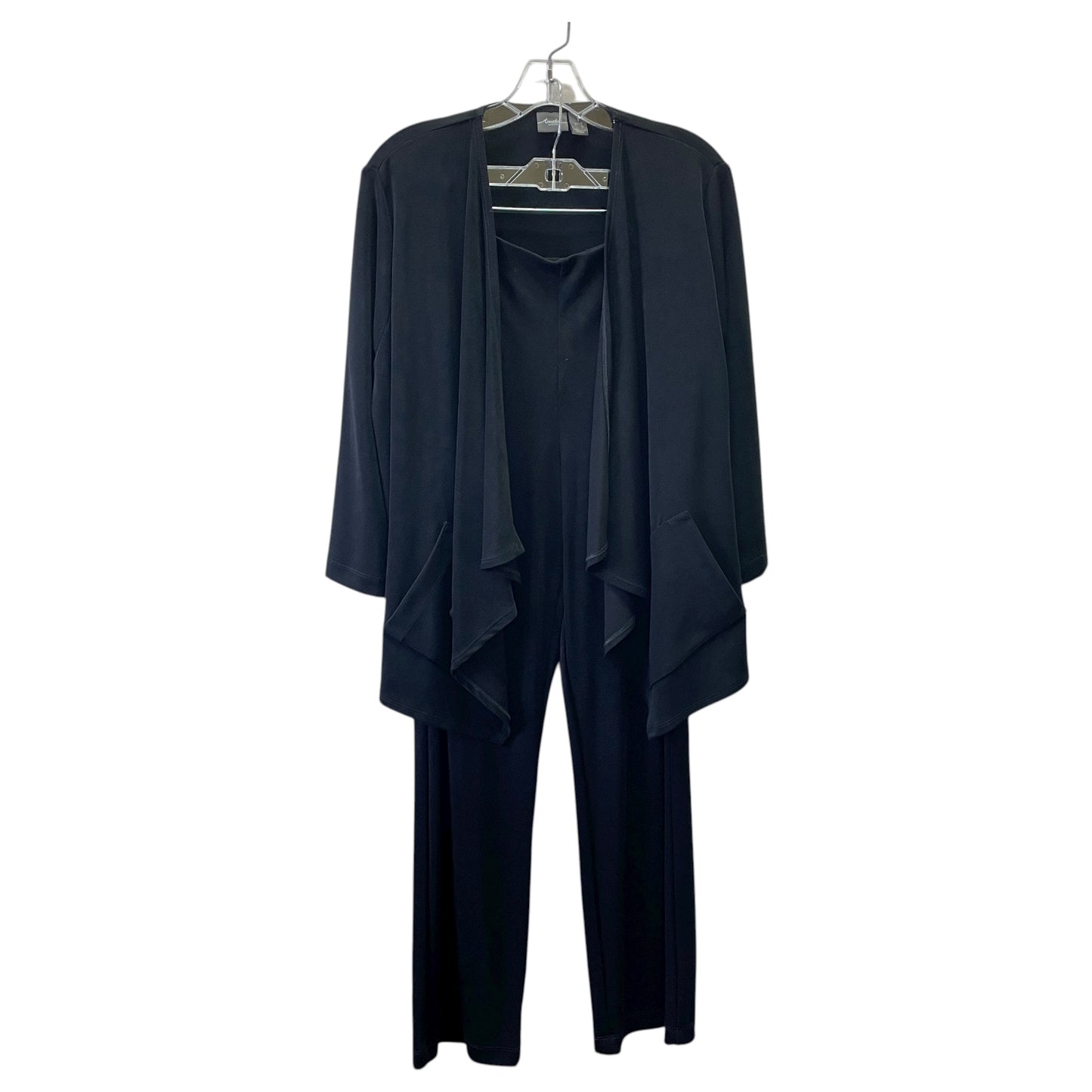 Pants Set 2Pc By Chicos In Black, Size:M