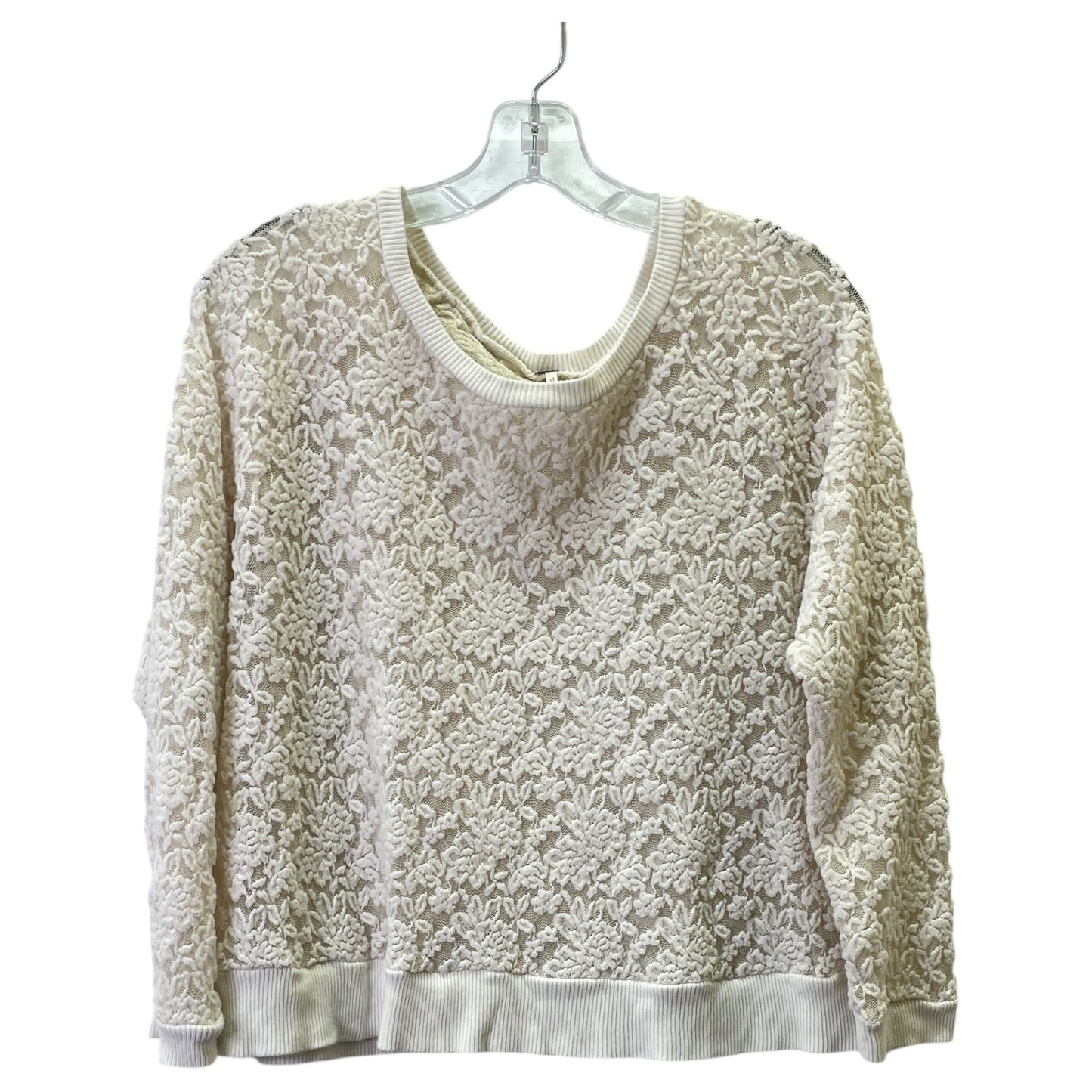 Top Ls By Free People In Ivory, Size:S