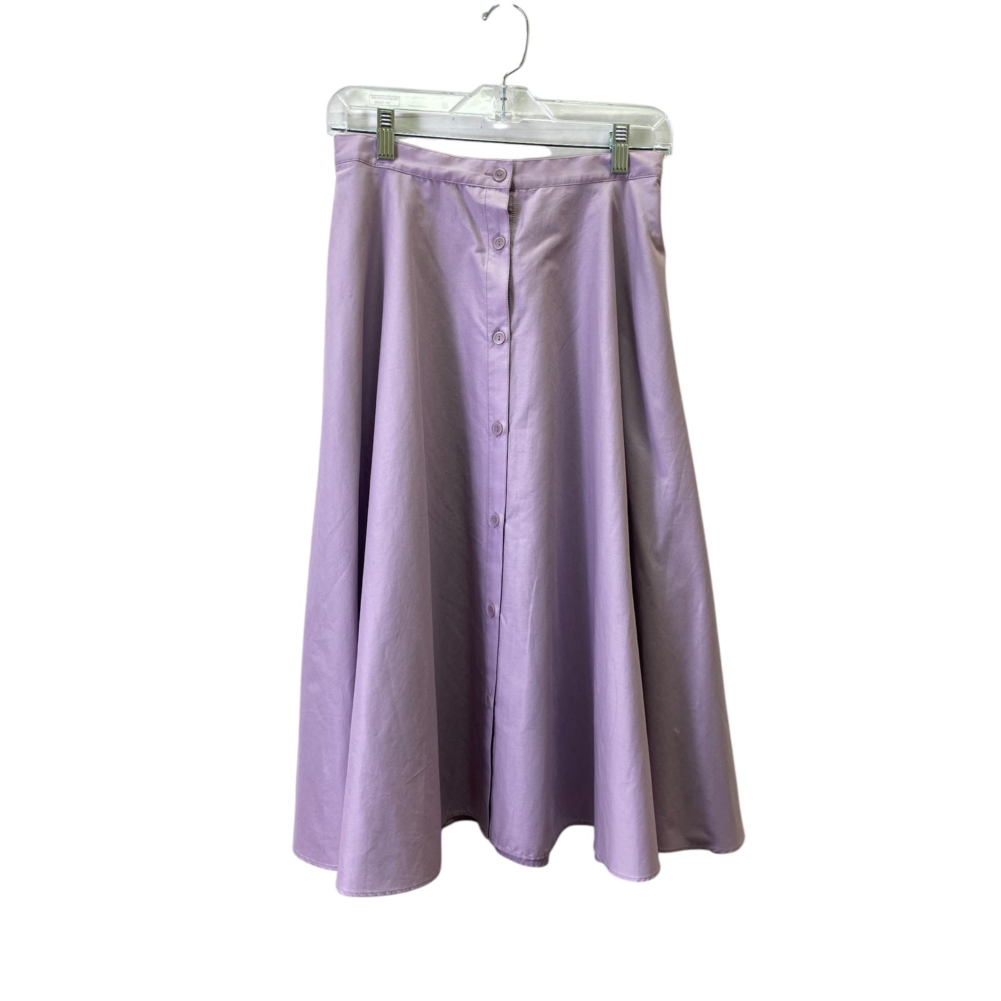 Skirt Maxi By Uniqlo In Purple, Size:8
