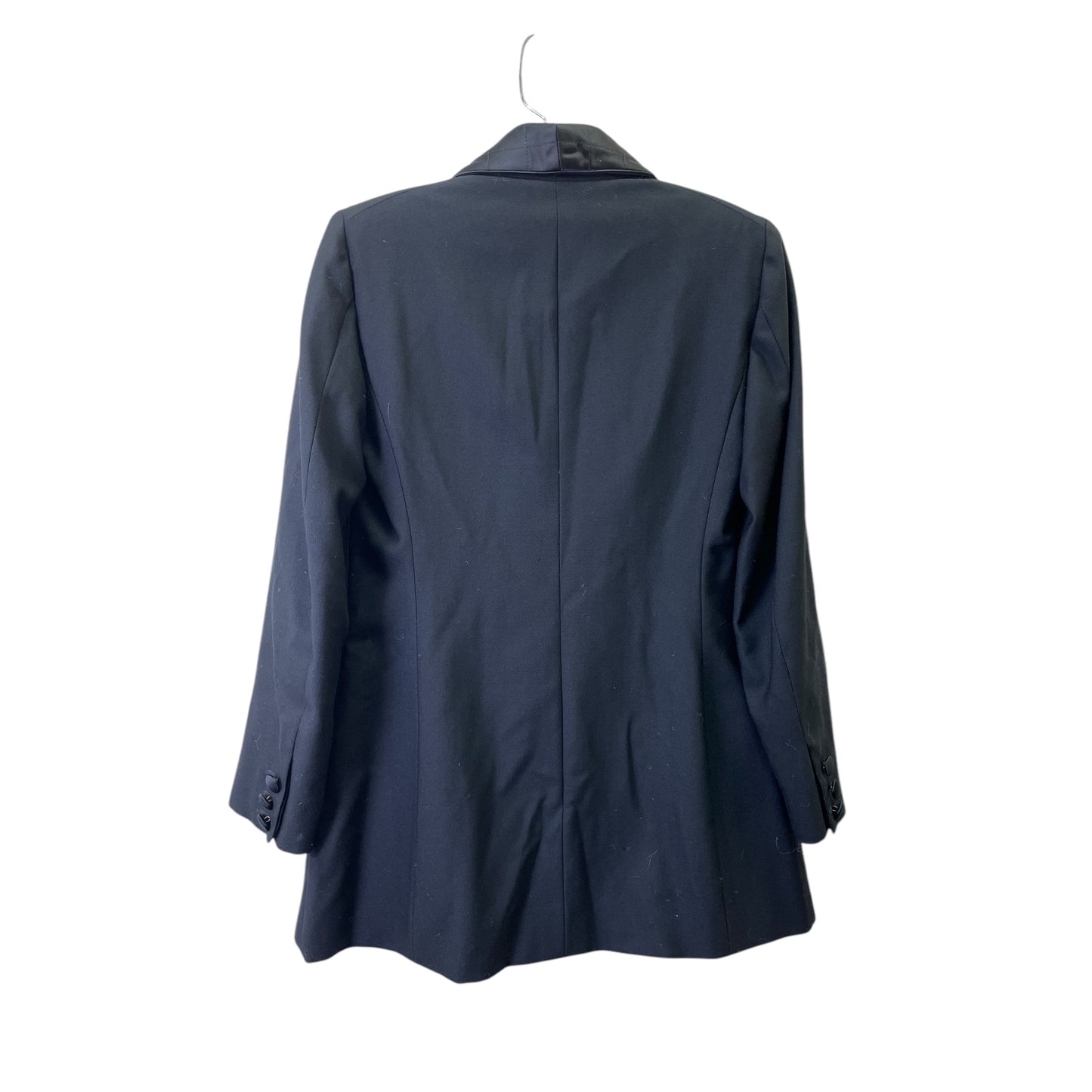 Blazer Luxury Designer By Moschino In Black, Size:S