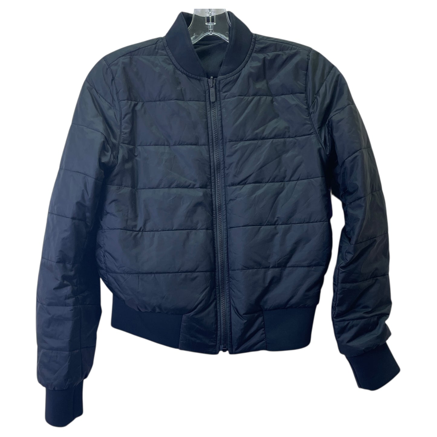 Athletic Jacket By Lululemon In Black, Size:S