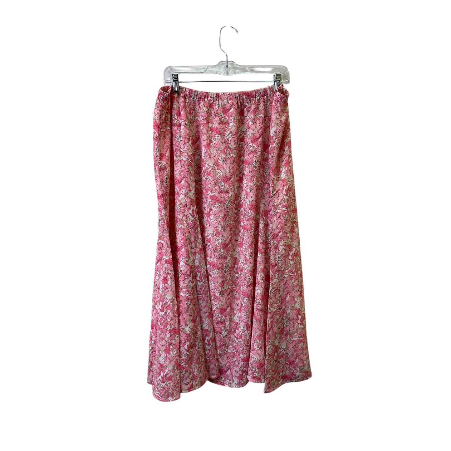 Skirt Maxi By Appleseeds In Pink, Size:Xl